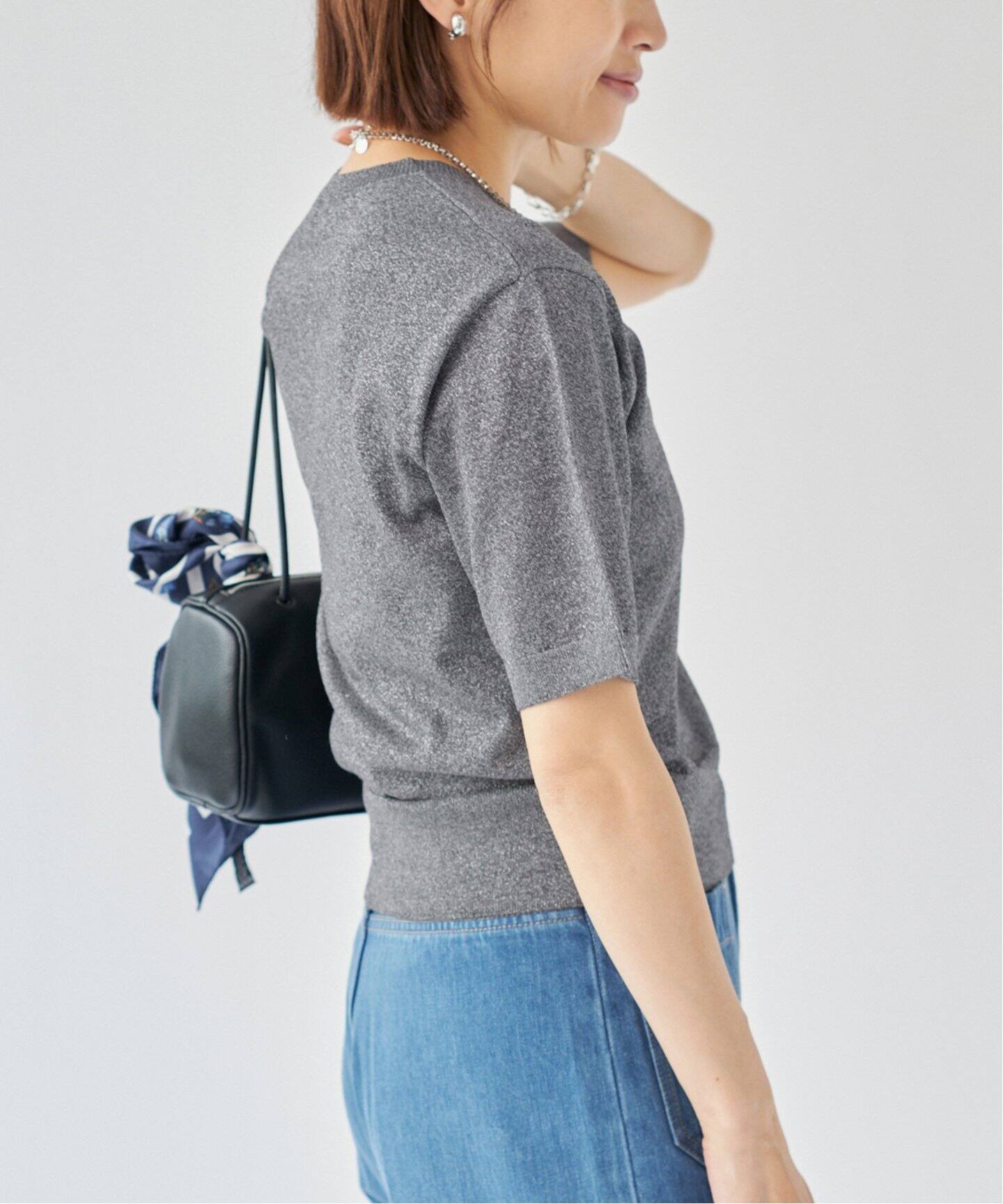 LEVITAハーフスリーブプルオーバー（ニット／セーター）｜IENA（イエナ