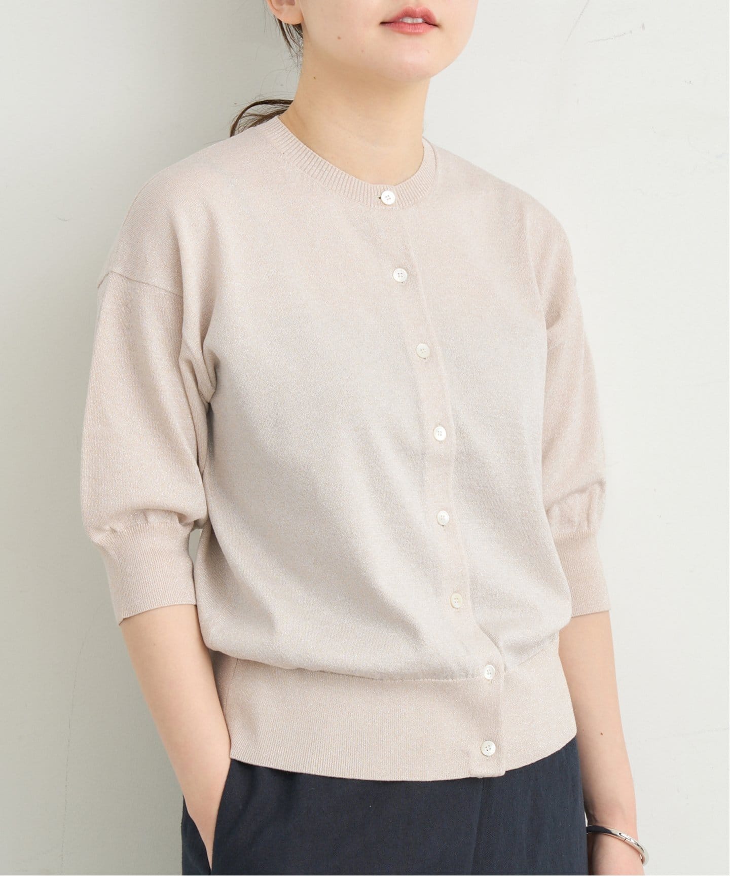 LEVITAクルーカーディガン（カーディガン）｜IENA（イエナ）の通販