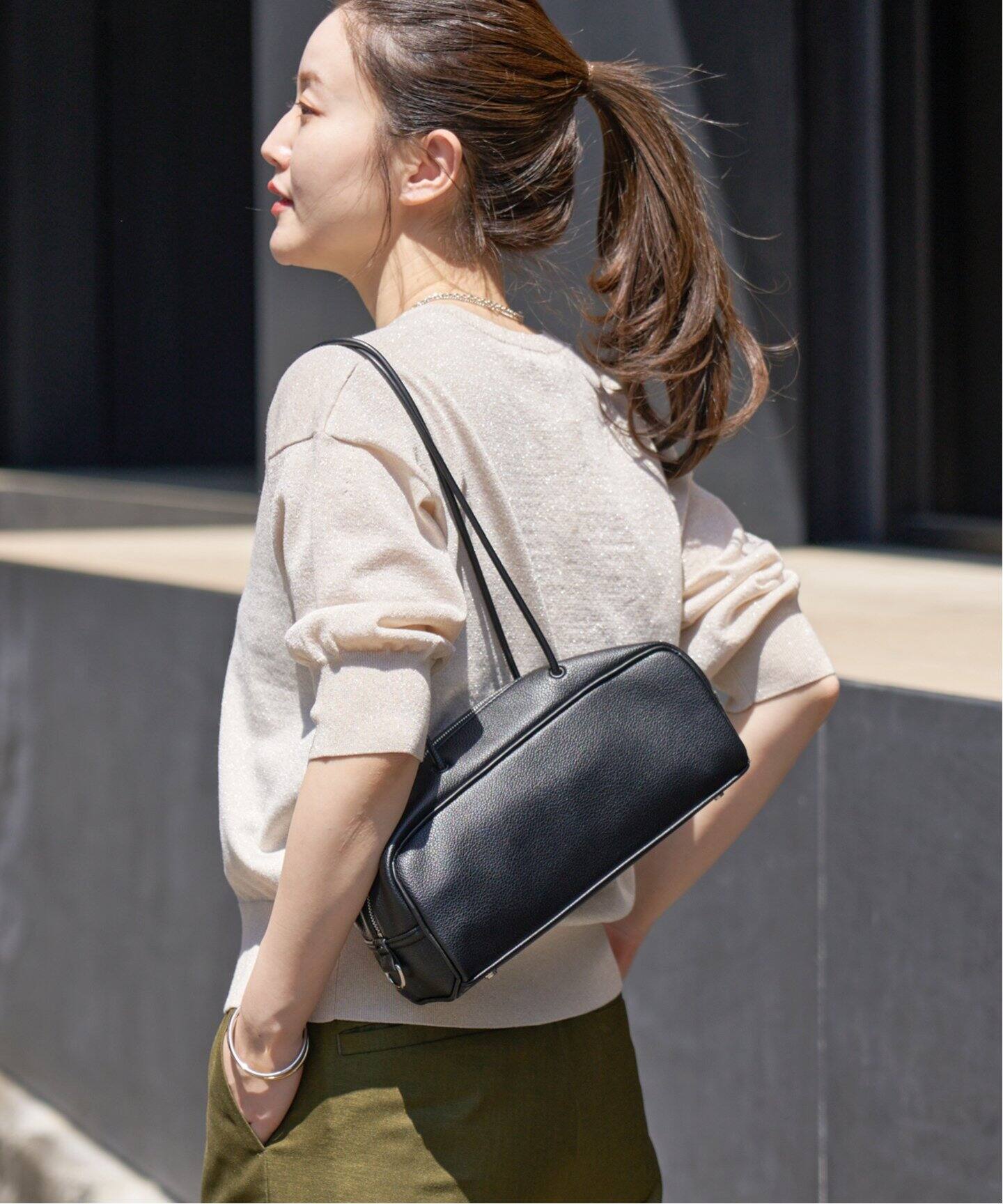 未使用品 IENA イエナ 25ss LEVITAクルーカーディガン ベージュ 追加》LEVITAクルーカーディガン（カーディガン）｜IENA（イエナ