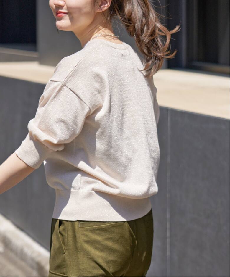 追加》LEVITAクルーカーディガン（カーディガン）｜IENA（イエナ）の  