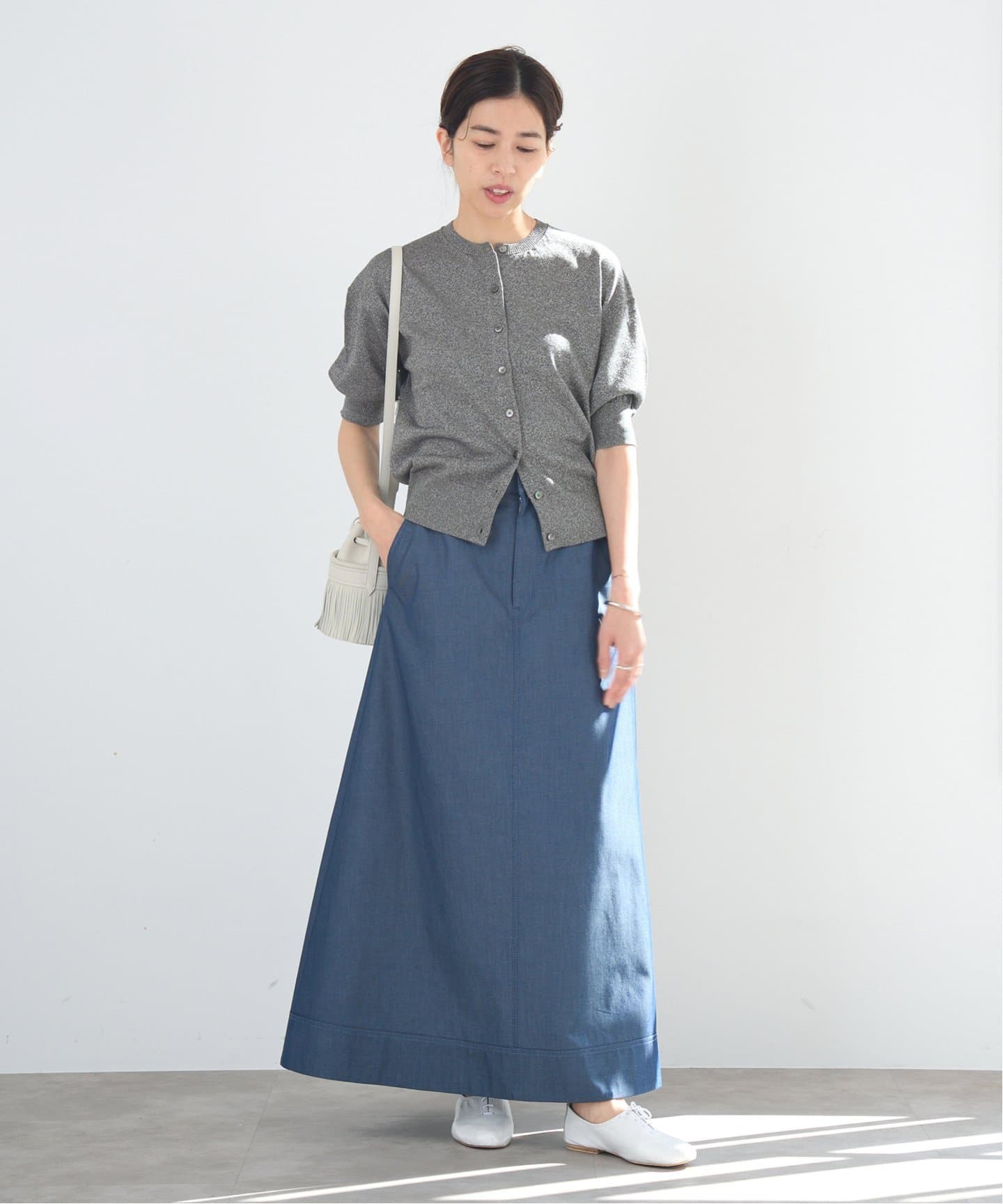 ⭐︎タグ付き未使用品⭐︎【IENA】LEVITA クルーカーディガン LEVITA クルーカーディガン（カーディガン/ボレロ）｜IENA