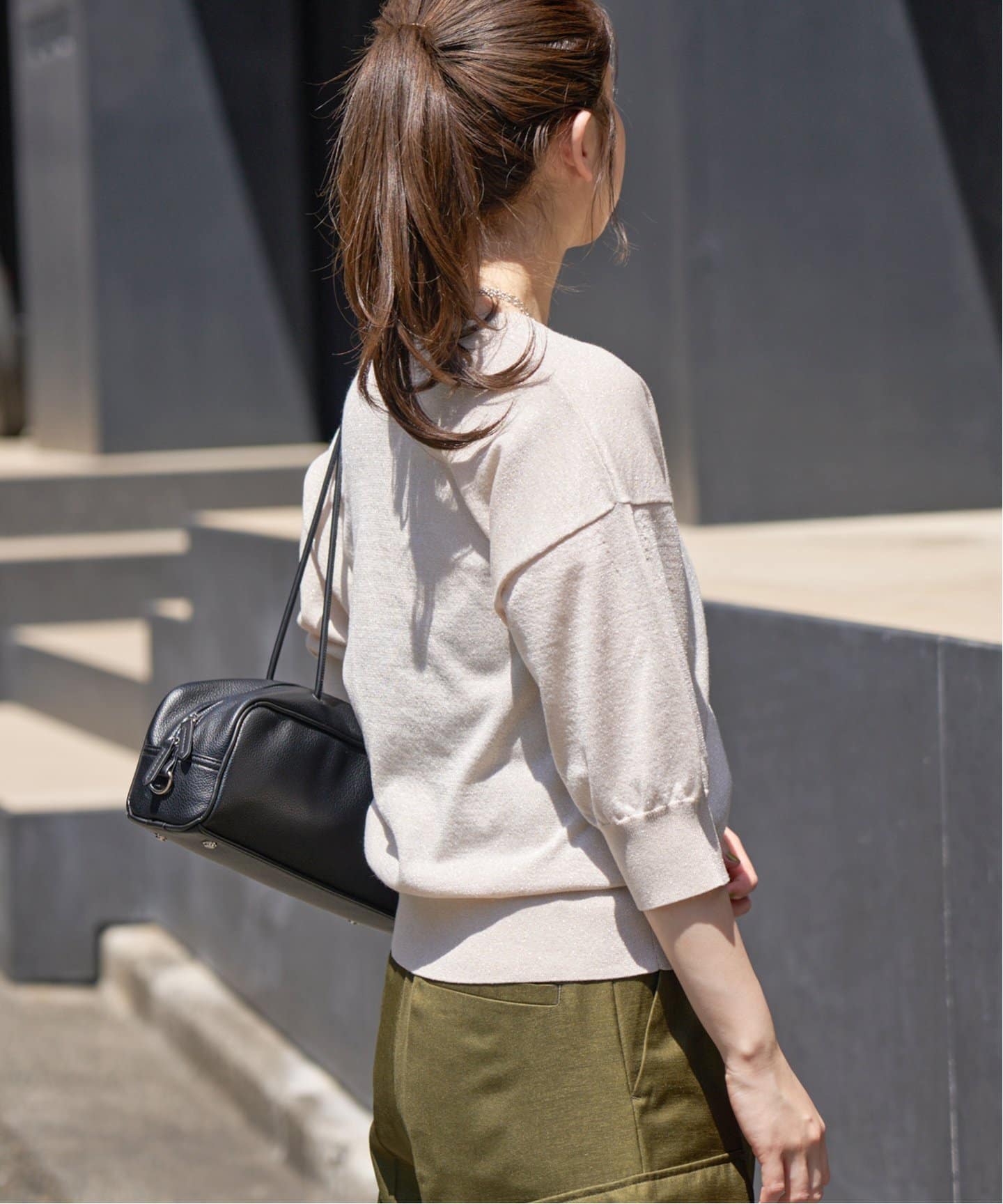 未使用品 IENA イエナ 25ss LEVITAクルーカーディガン ベージュ