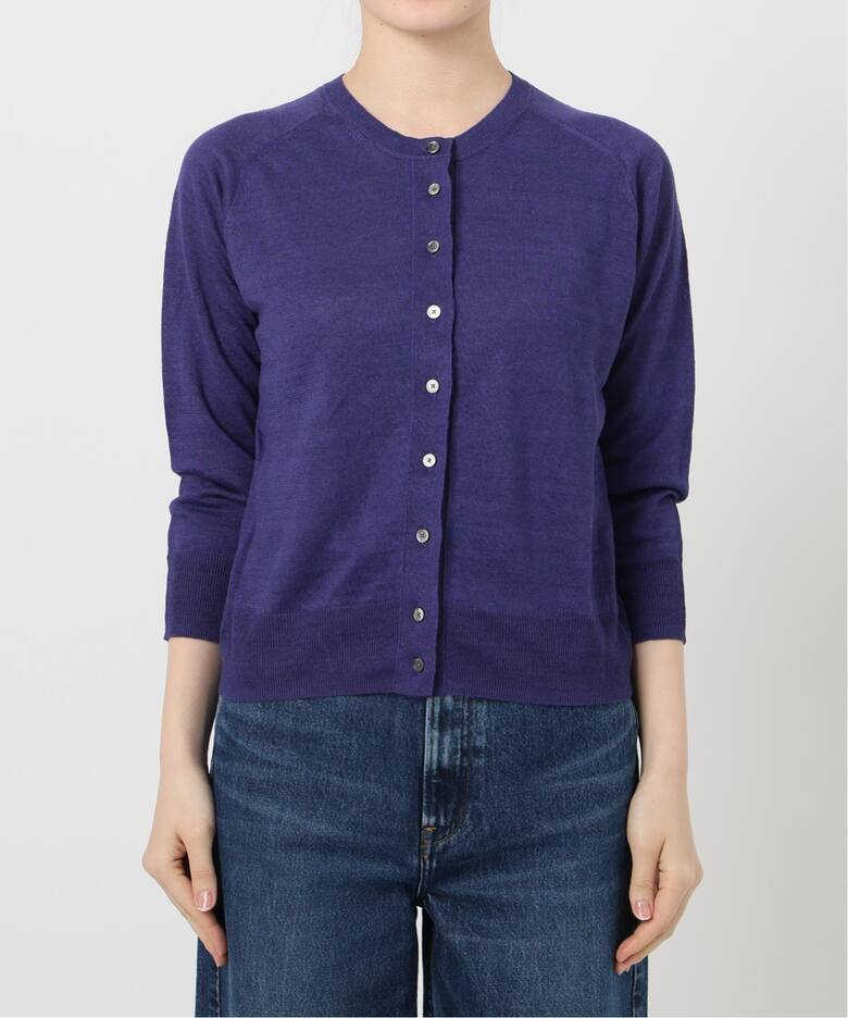 フレンチリネン7分袖カーディガン（カーディガン）｜IENA（イエナ）の  