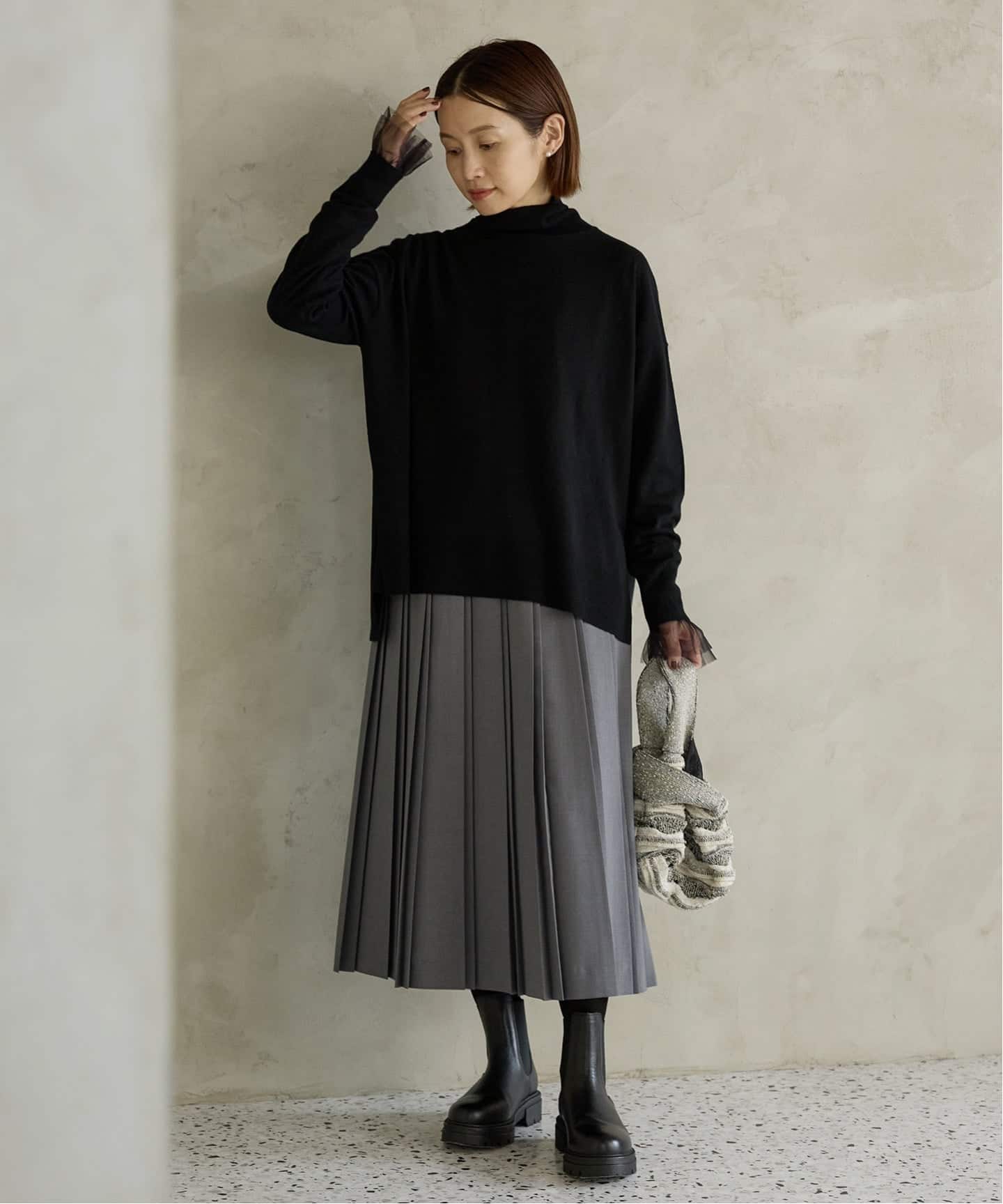 IENA ライトウールビッグタートルプルオーバー IENA｜ライトウールビッグタートルプルオーバー | Rakuten Fashion