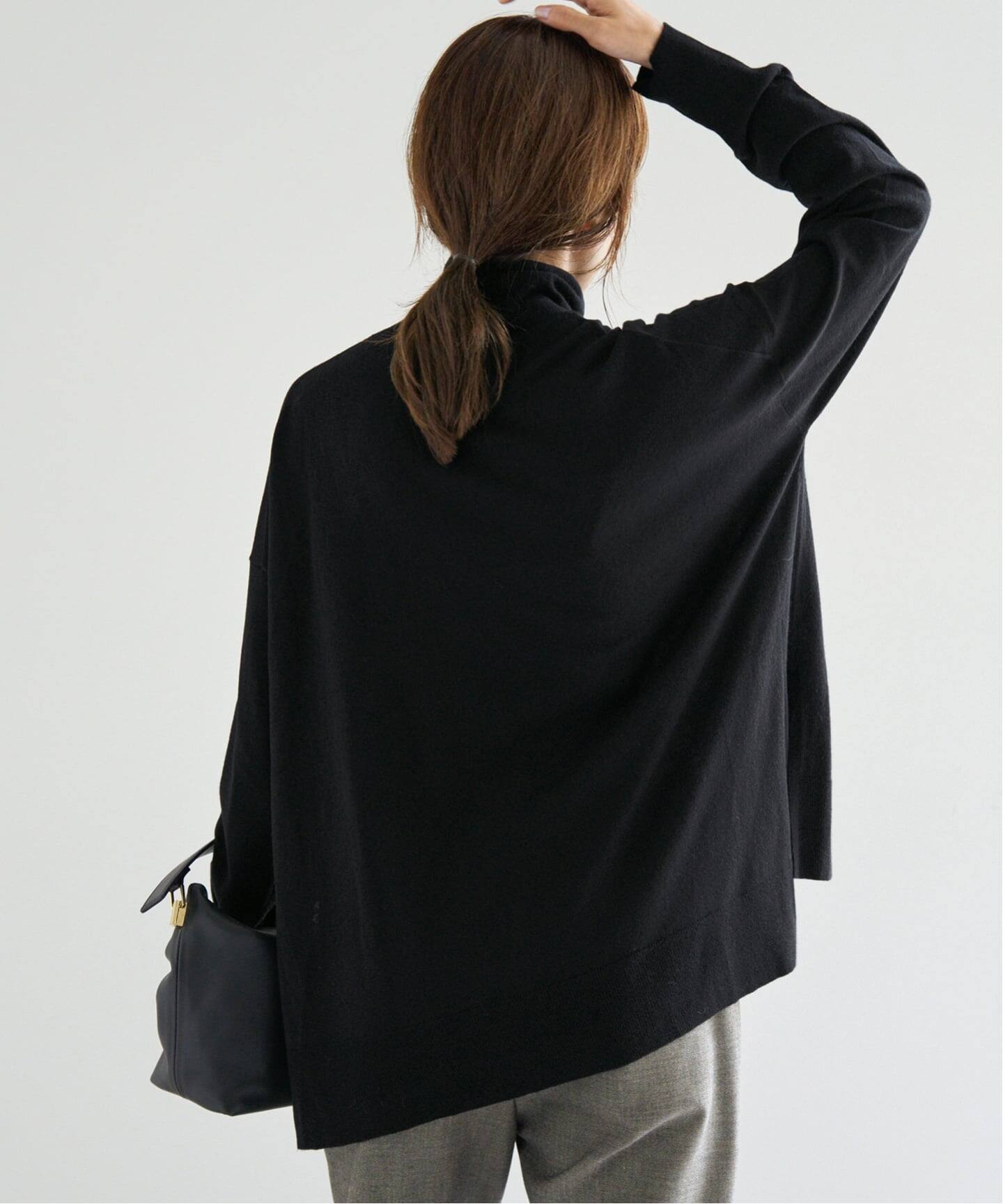 ライトウールビッグタートルプルオーバー（ニット／セーター）｜IENA