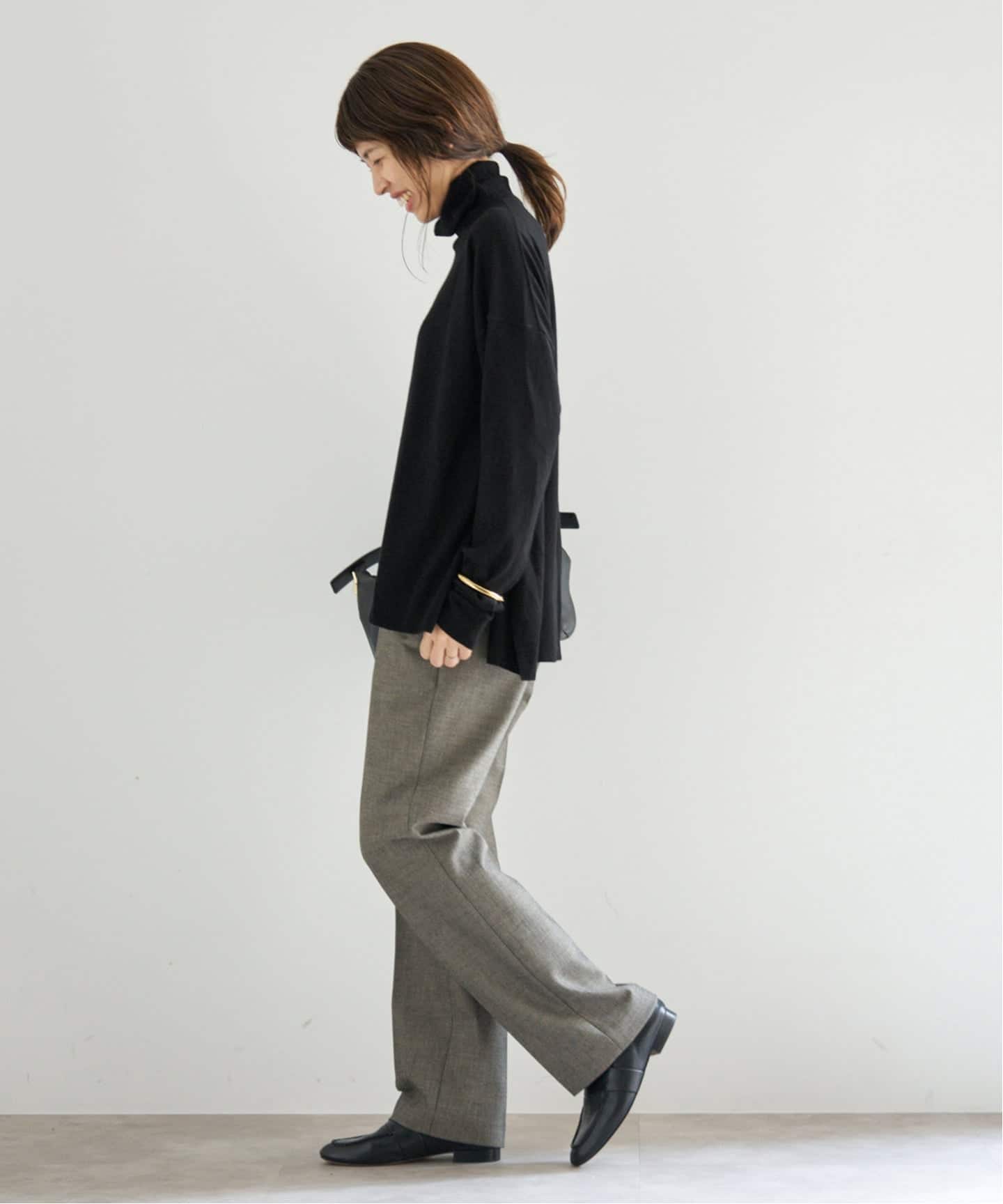 ライトウールビッグタートルプルオーバー（ニット／セーター）｜IENA