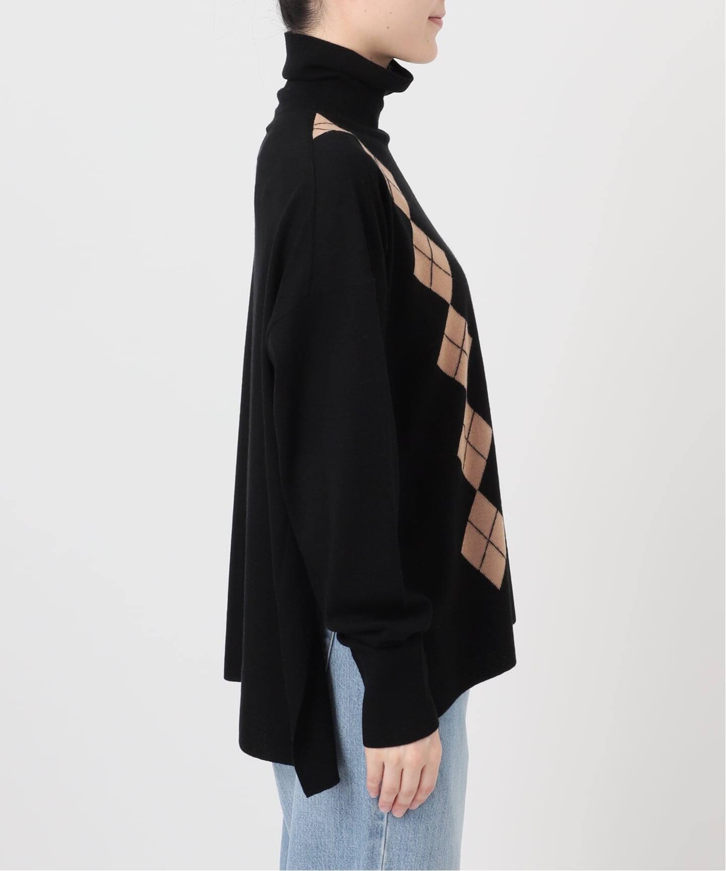 ライトウールアーガイルニット（ニット／セーター）｜IENA（イエナ）の