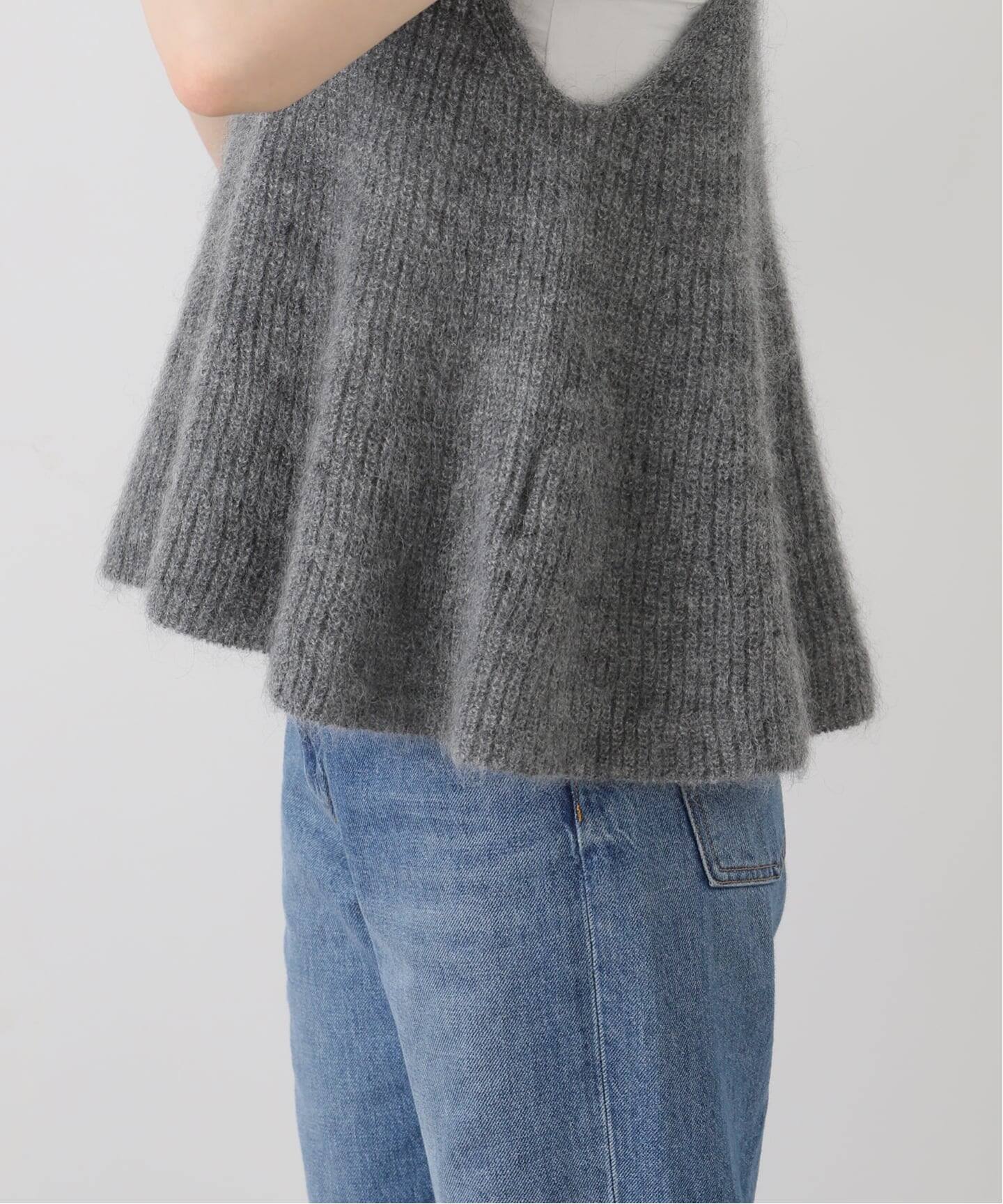 モヘヤミックスフレアタンク（ベスト）｜IENA（イエナ）の通販