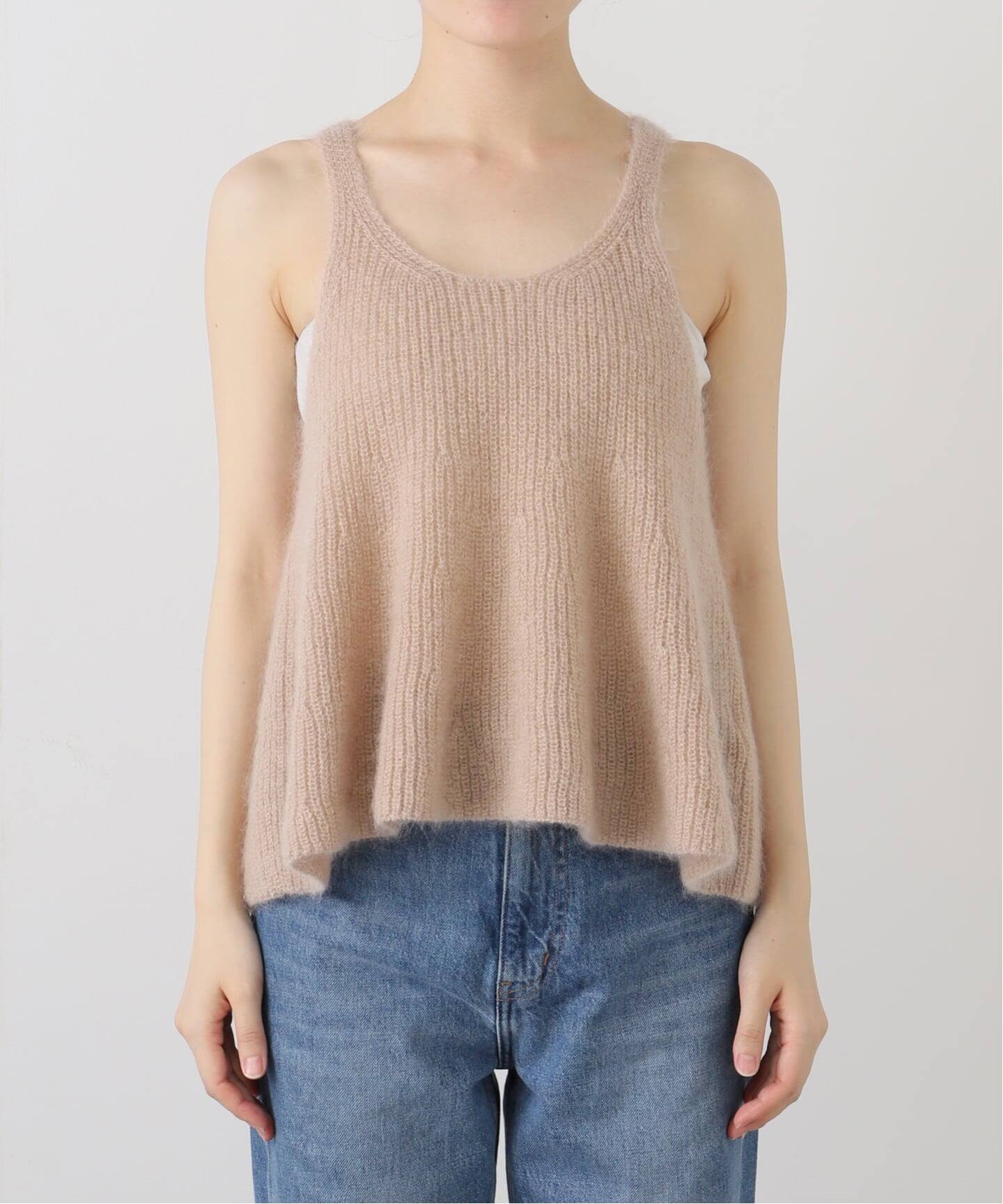 モヘヤミックスフレアタンク（ベスト）｜IENA（イエナ）の通販