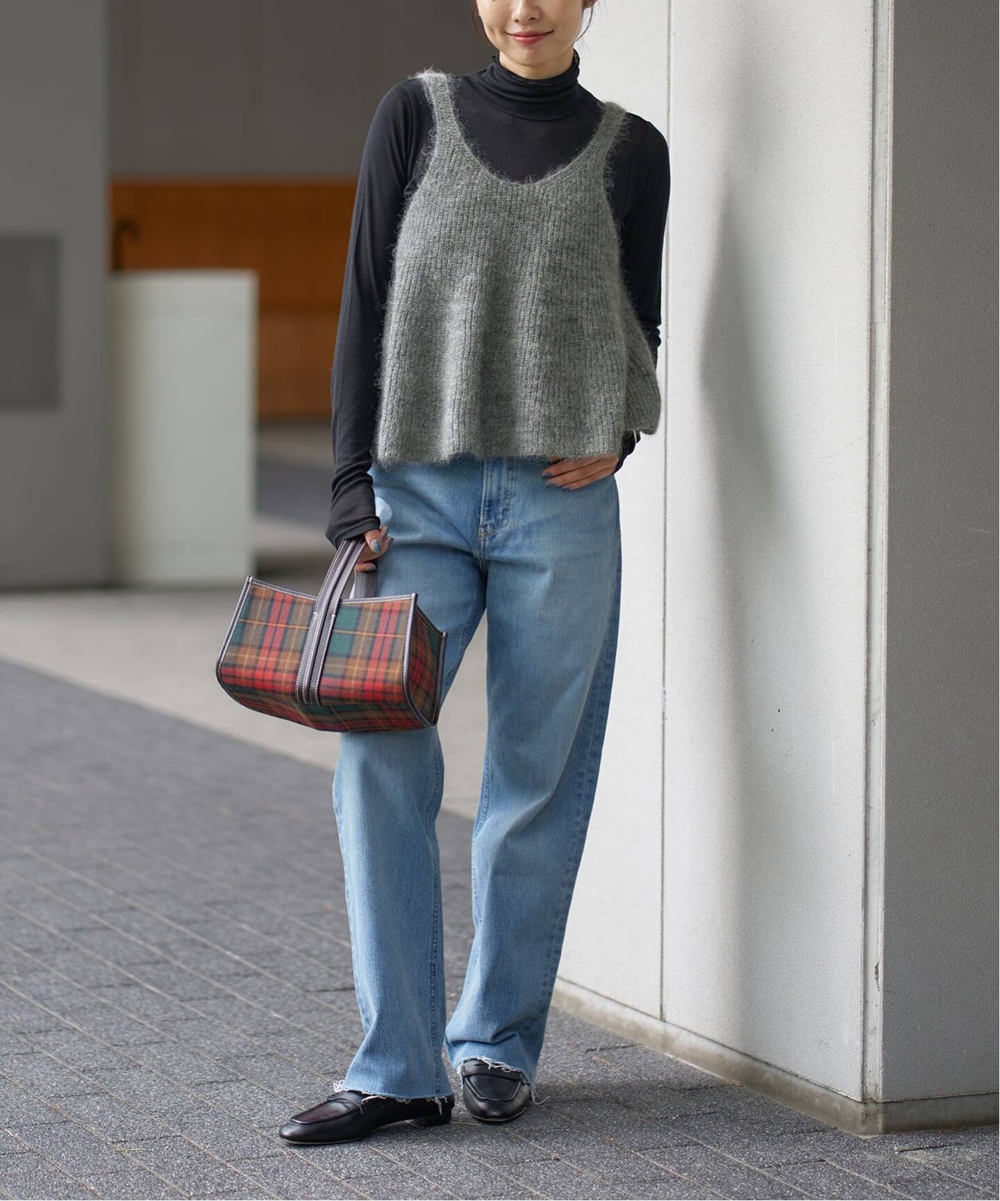 WEB限定/追加》モヘヤミックスフレアタンク（ニット／セーター）｜IENA