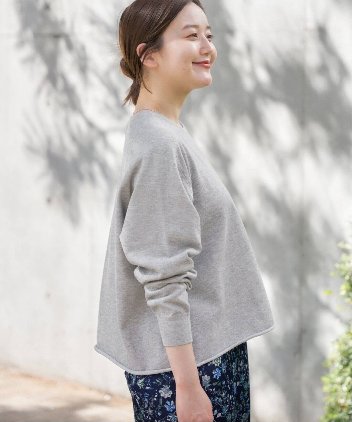 追加3》LEVITAコットンプルオーバー（ニット／セーター）｜IENA