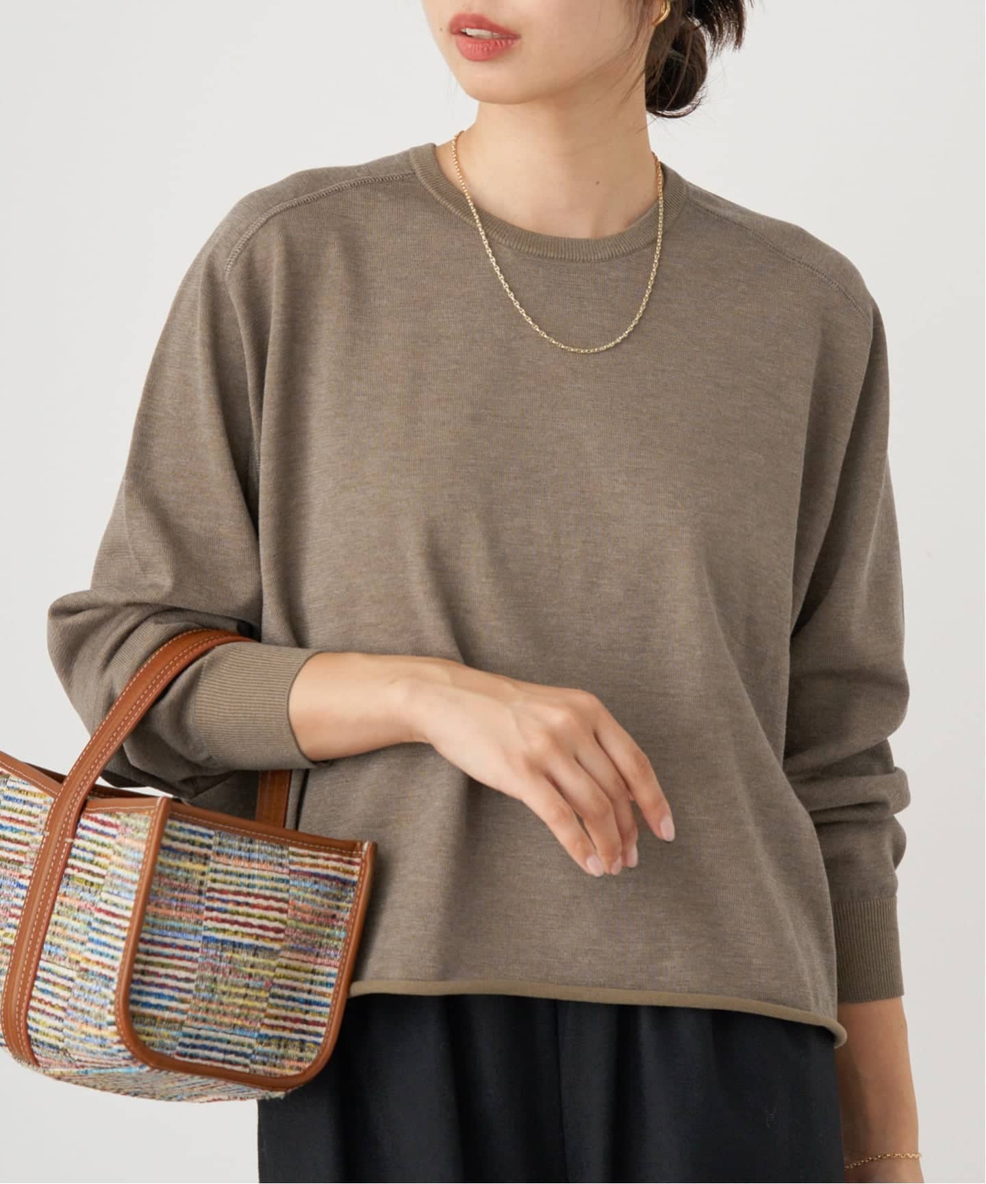 IENA - ゆう★★★新品★イエナ★完売ニット 予約》ワイドリブBIGプルオーバー（ニット／セーター）｜IENA