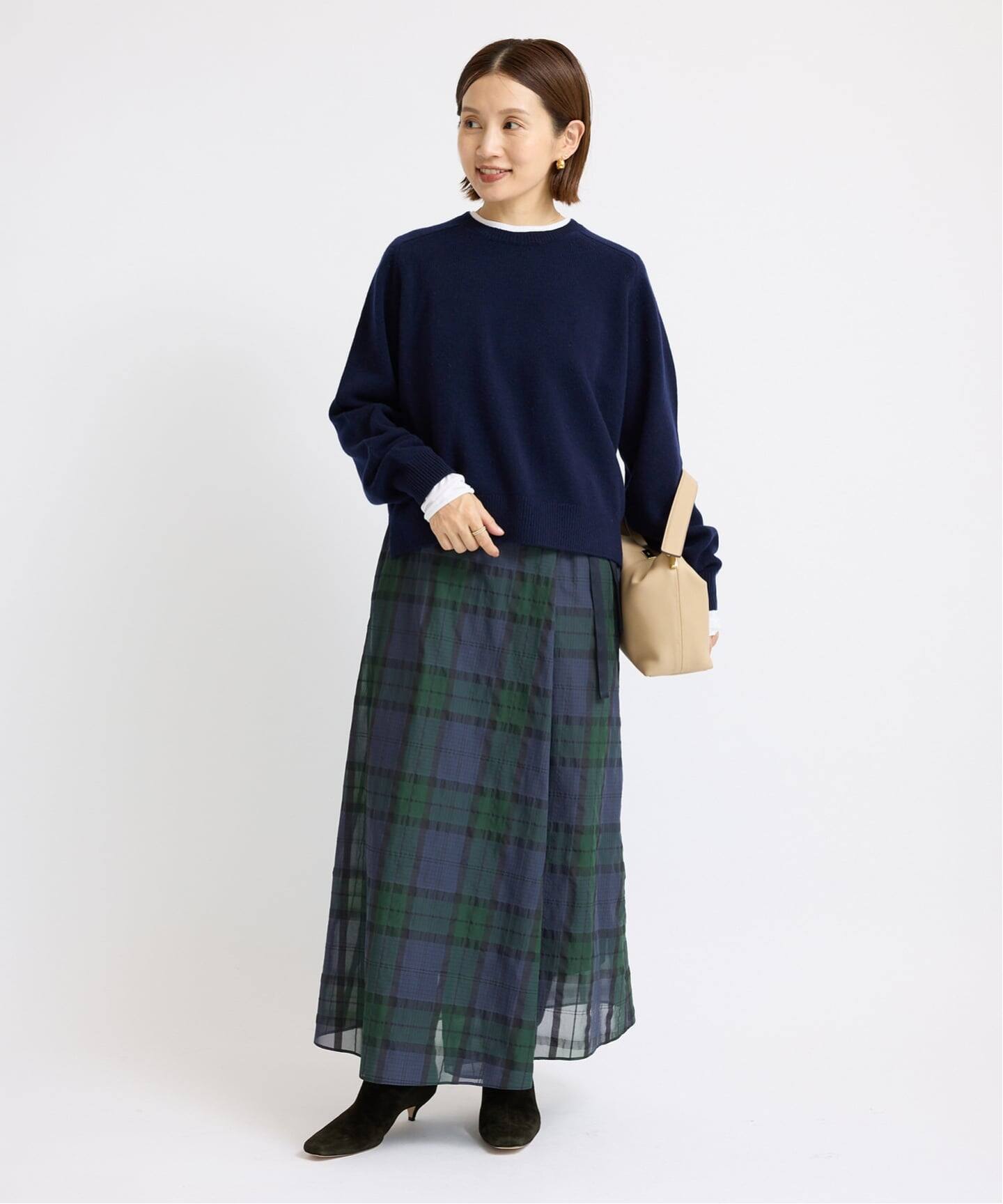 IENA - 新品 IENA Chess クルーネックプルオーバー IENA（イエナ）の「Chess クルーネックプルオーバー◇（ニット