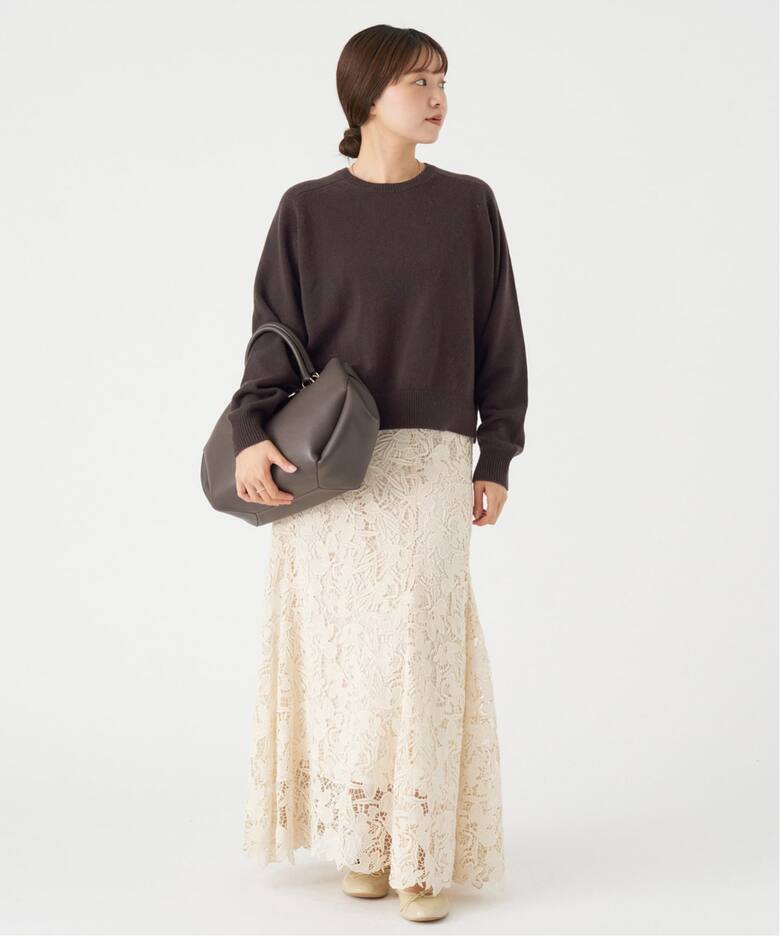 予約》SUPER180クルーネックプルオーバー（ニット／セーター）｜IENA  