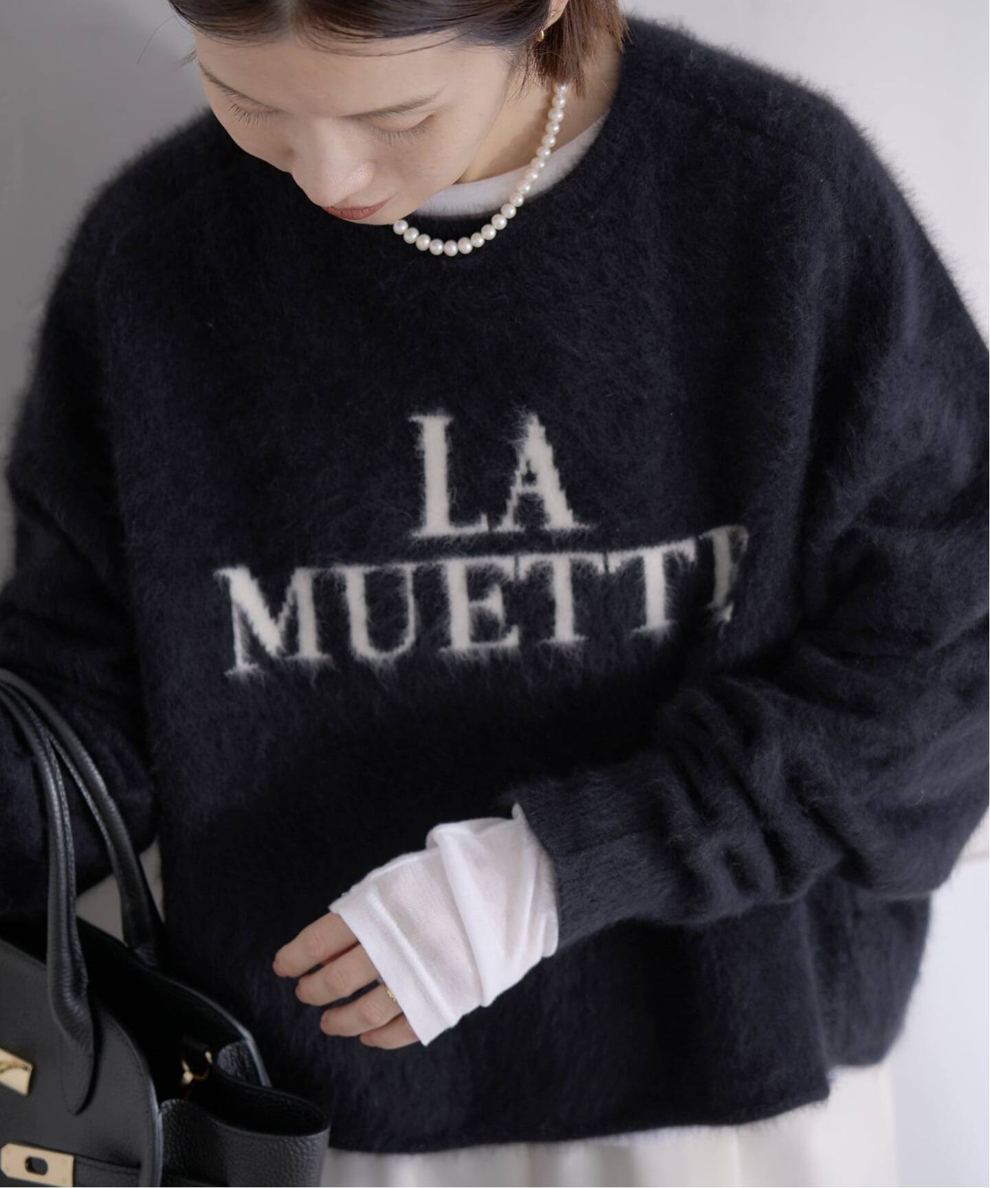 フォックス混LA MUETTE ロゴニット（ニット／セーター）｜IENA（イエナ