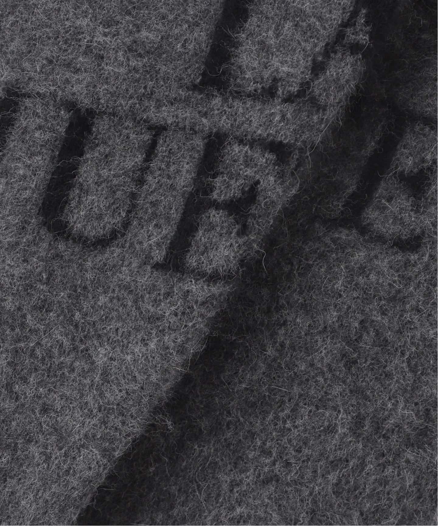 IENA イエナ フォックス混LA MUETTE ロゴニット グレー 2025W フォックス混LA MUETTE ロゴニット（ニット/セーター）｜IENA（イエナ