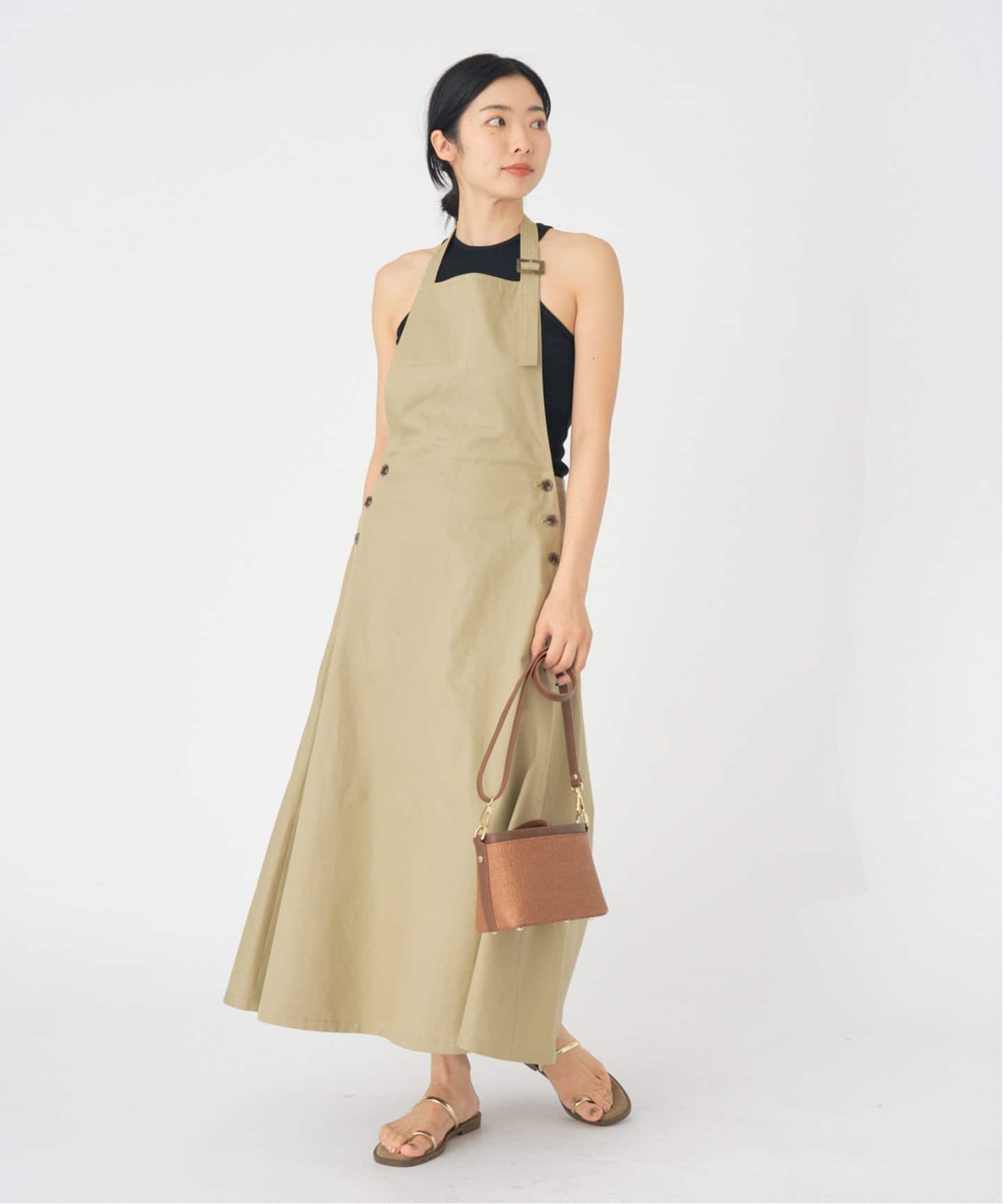 シルクコットンアメスリプルオーバー（タンクトップ）｜IENA