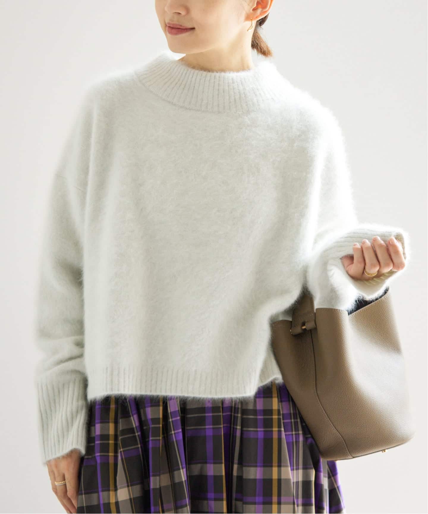 IENA FLUFFY プルオーバー　ニット FLUFFYプルオーバー（ニット／セーター）｜IENA（イエナ）の通販