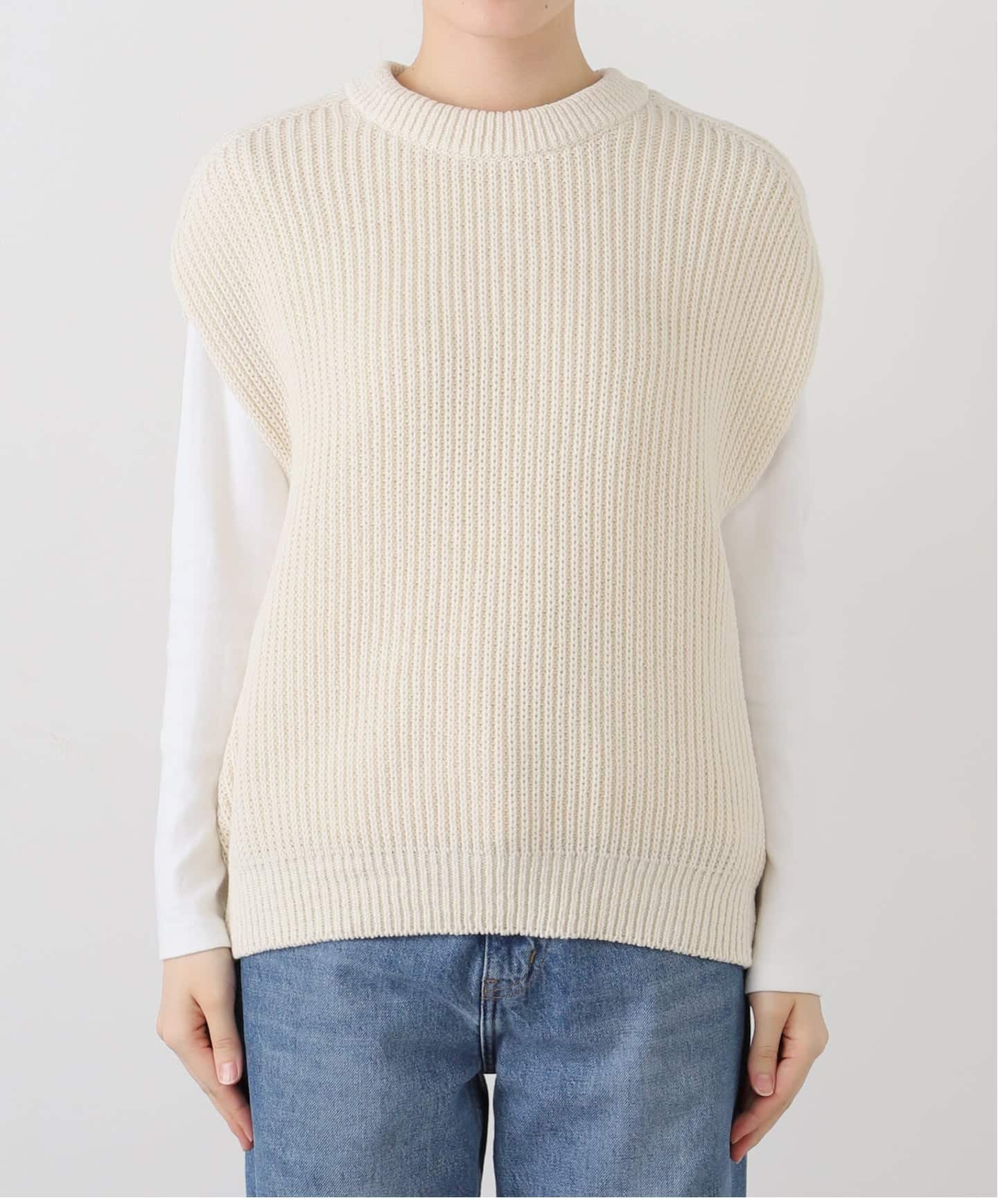 イエナ（IENA）/バルーンコットン畦ベスト バルーンコットン畦ベスト（ベスト）｜IENA（イエナ）の通販