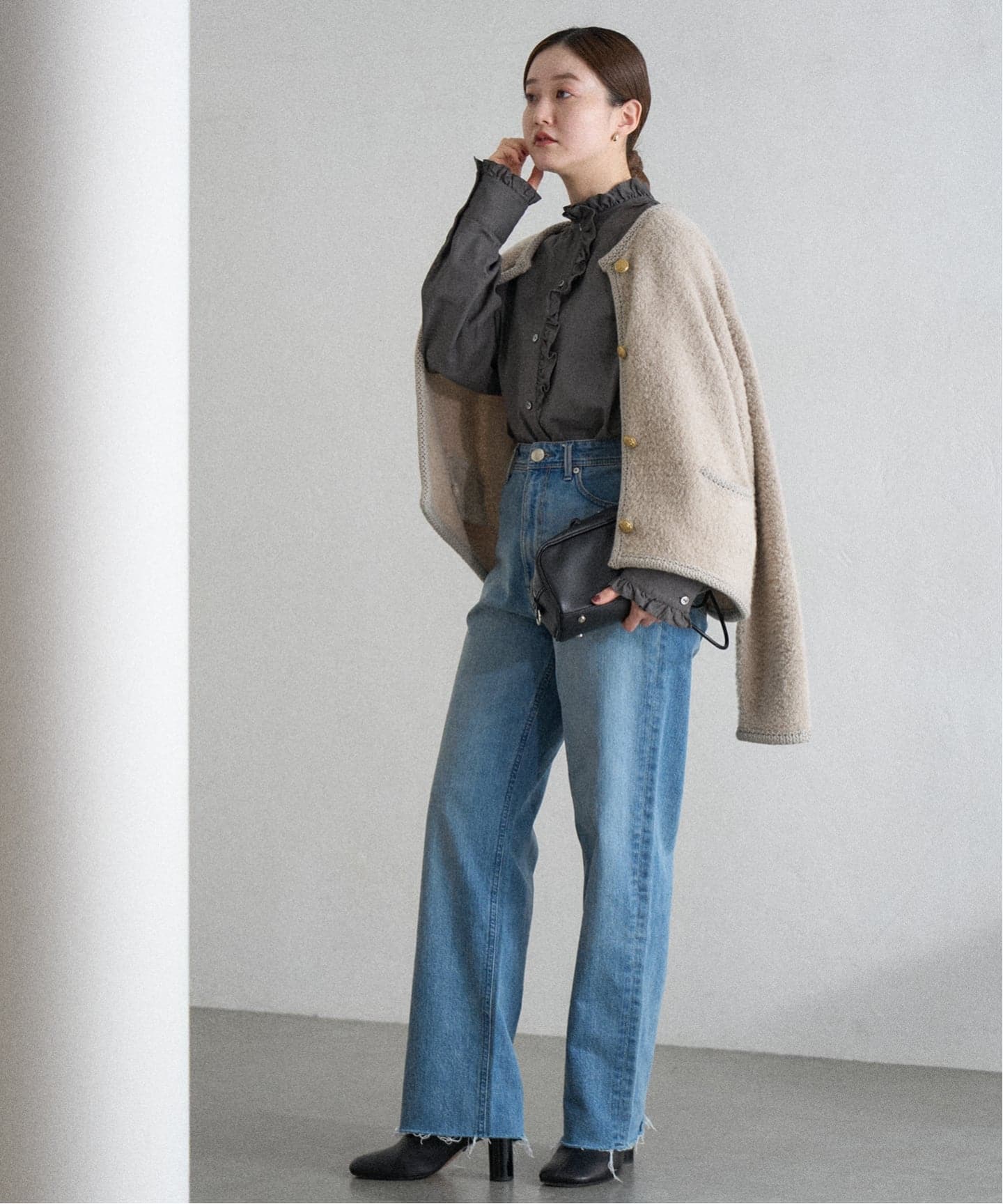 ボアニットカーディガン（カーディガン）｜IENA（イエナ）の通販