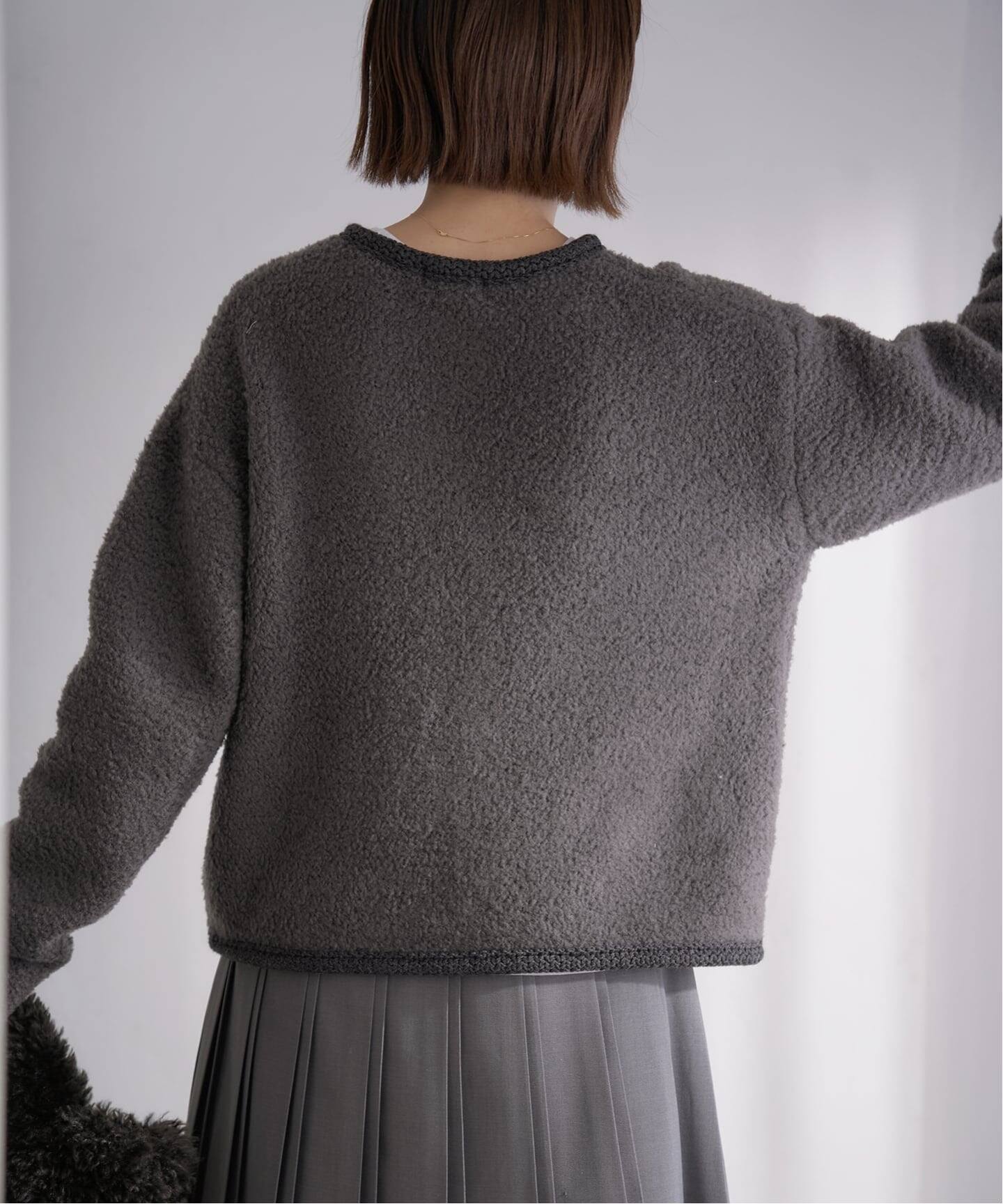 ボアニットカーディガン（カーディガン）｜IENA（イエナ）の通販