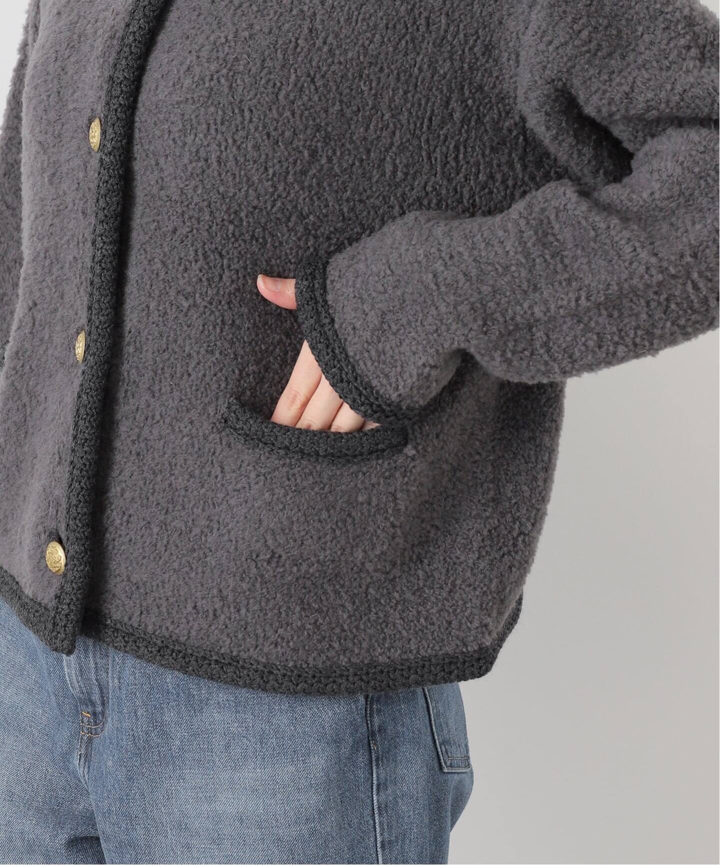 ボアニットカーディガン（カーディガン）｜IENA（イエナ）の通販