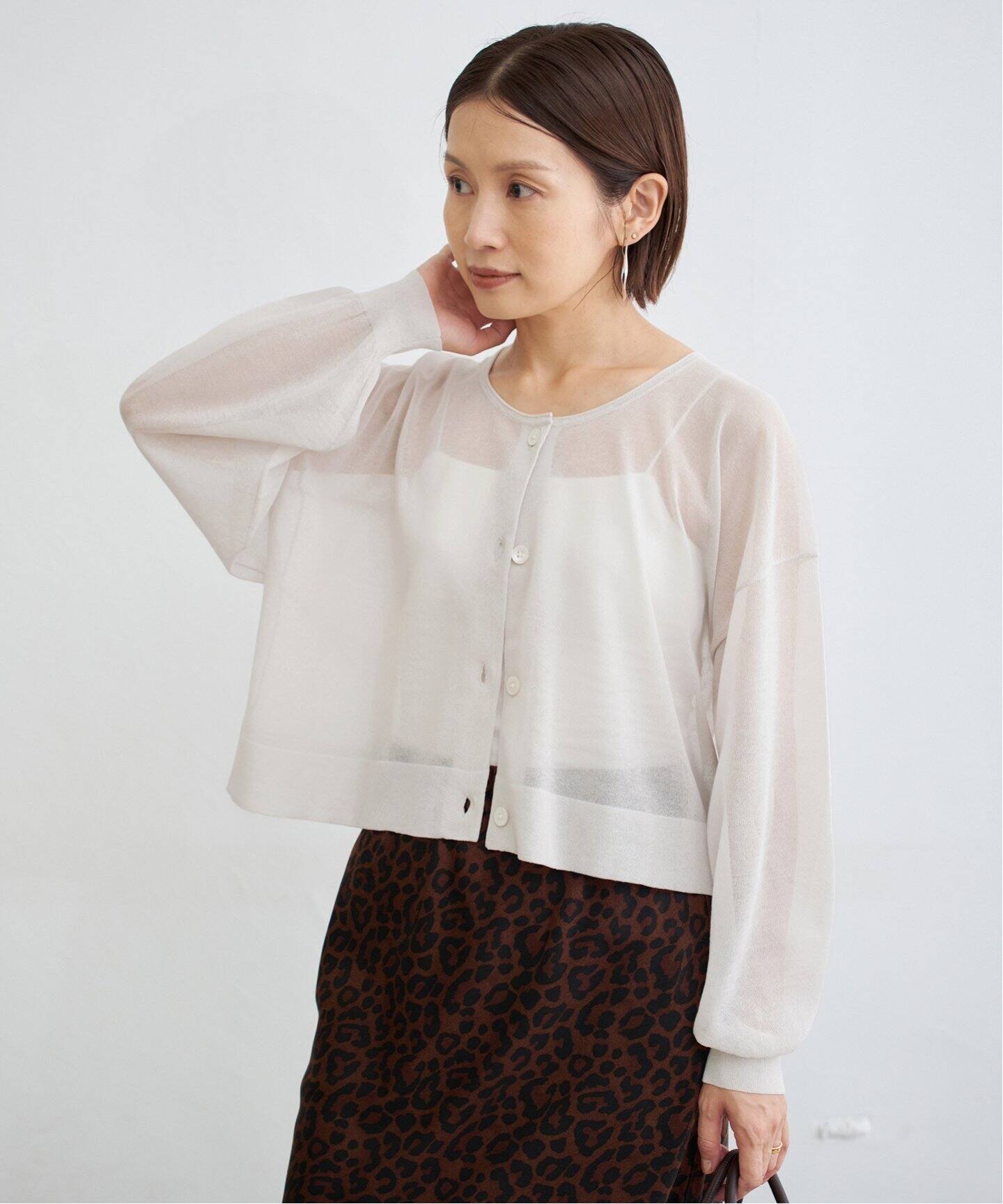 追加2》FILMY COTTONカーディガン（カーディガン）｜IENA（イエナ）の