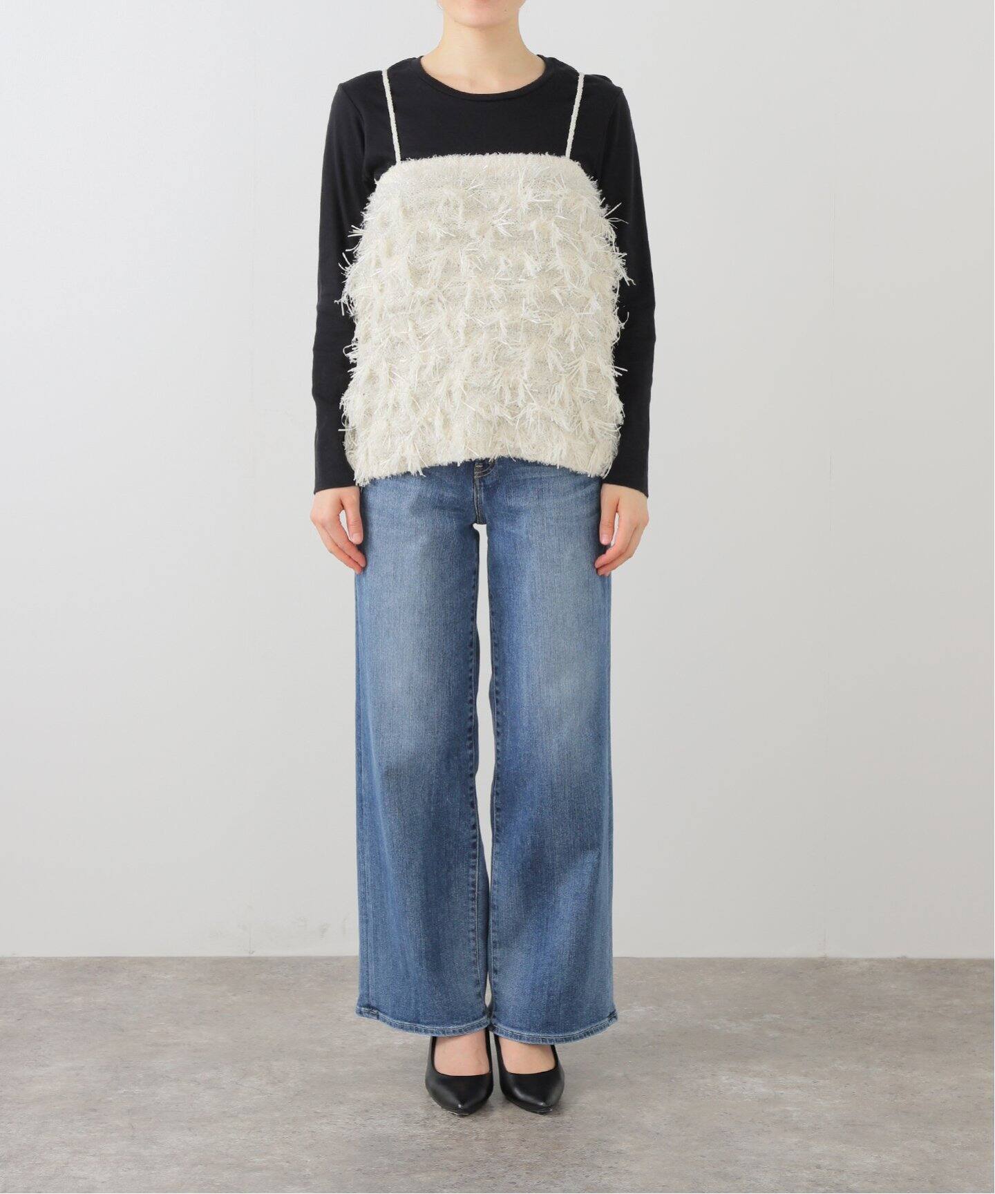 フリンジラメニット（ニット／セーター）｜IENA（イエナ）の通販