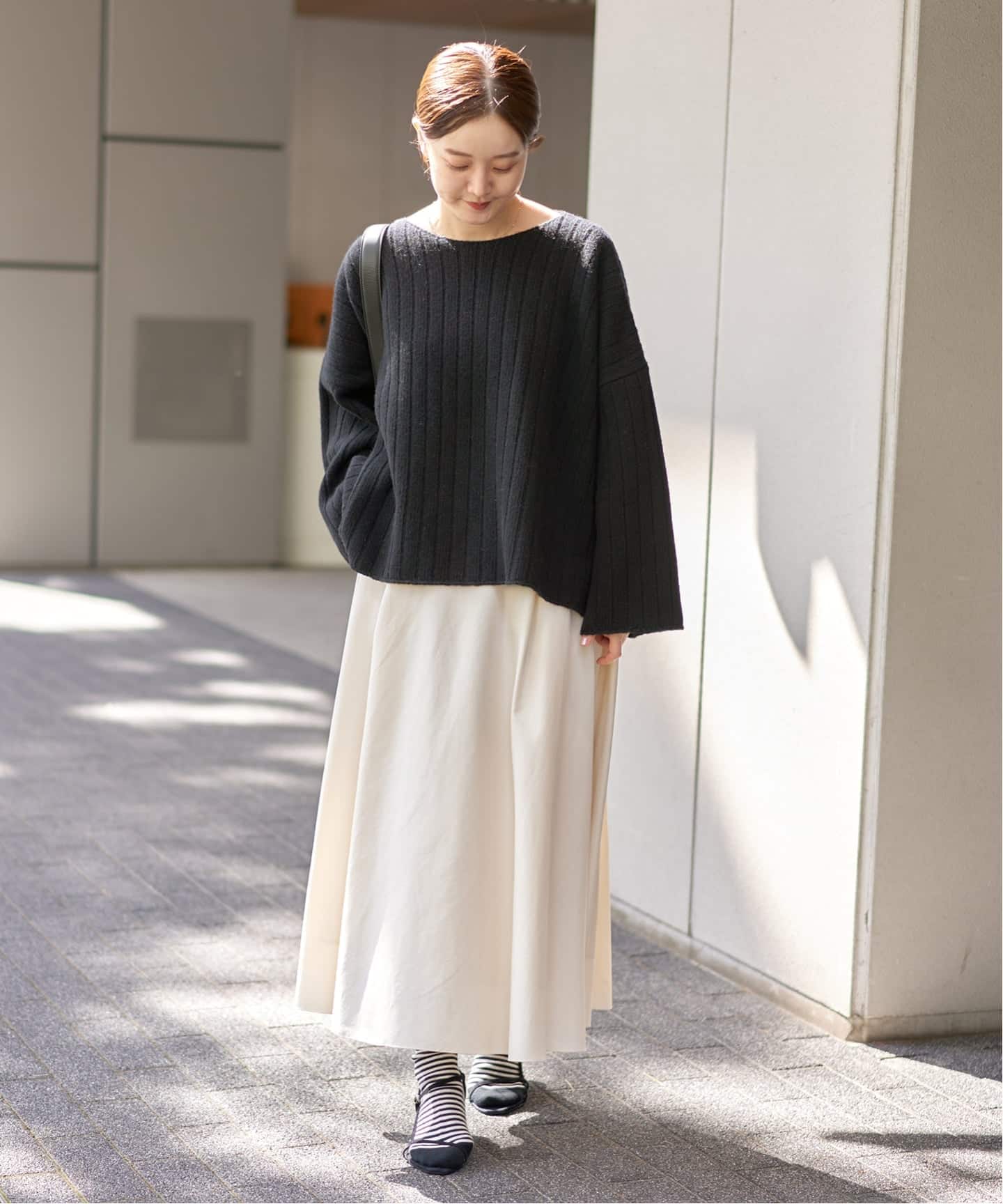 ワイドリブボートプルオーバー（ニット／セーター）｜IENA（イエナ）の