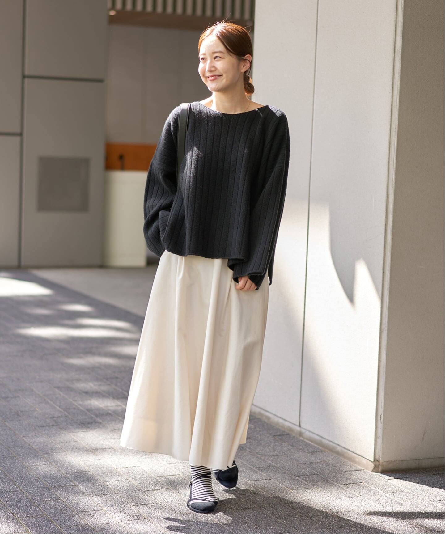 ワイドリブボートプルオーバー（ニット／セーター）｜IENA（イエナ）の