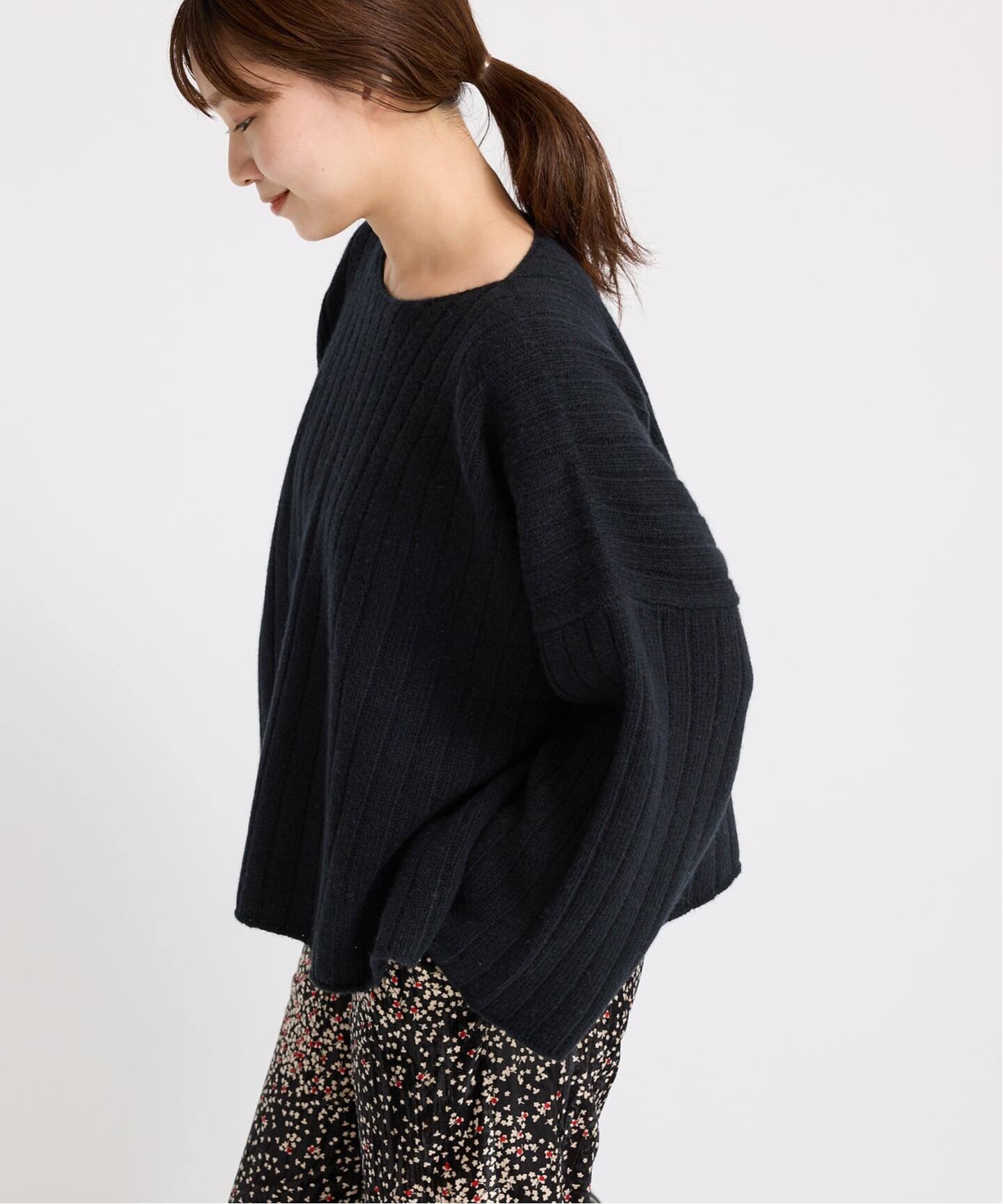 ワイドリブボートプルオーバー（ニット／セーター）｜IENA（イエナ）の