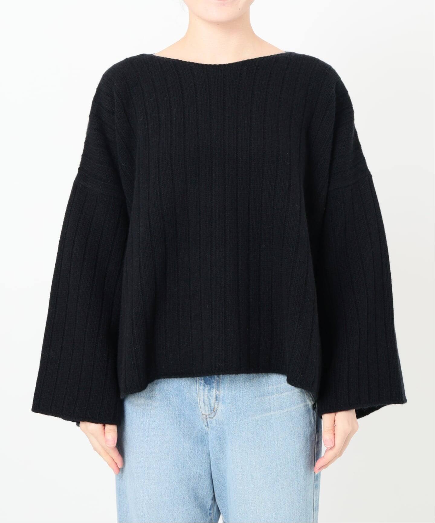 ワイドリブボートプルオーバー（ニット／セーター）｜IENA（イエナ）の