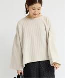 ワイドリブボートプルオーバー