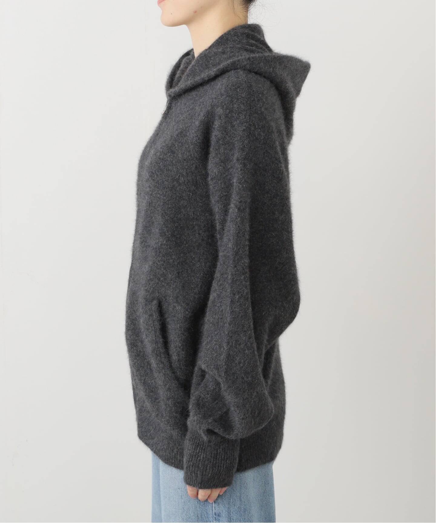 ジップアップフーディー（ニット／セーター）｜IENA（イエナ）の通販