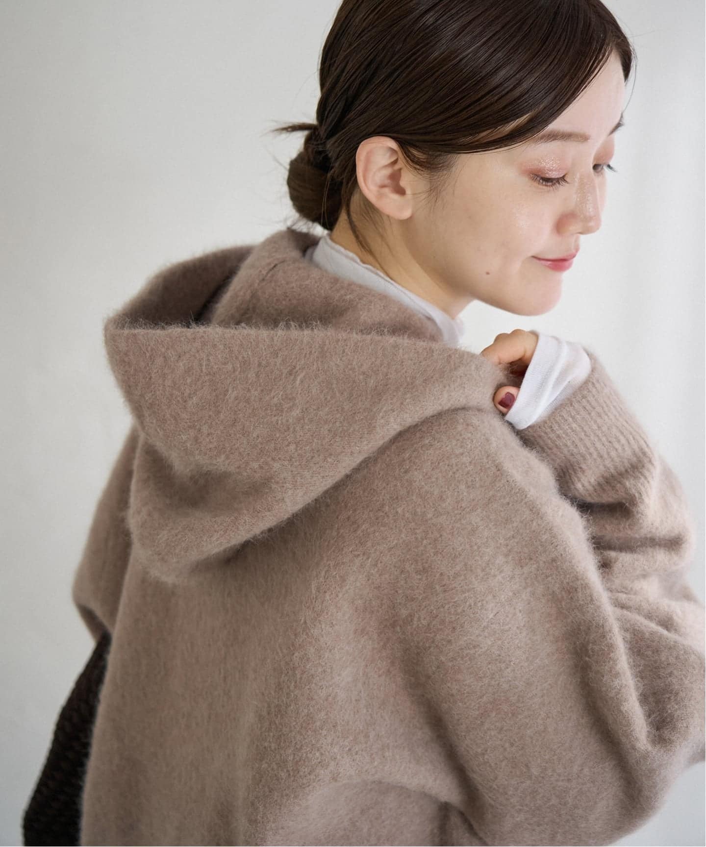 ジップアップフーディー（ニット／セーター）｜IENA（イエナ）の通販