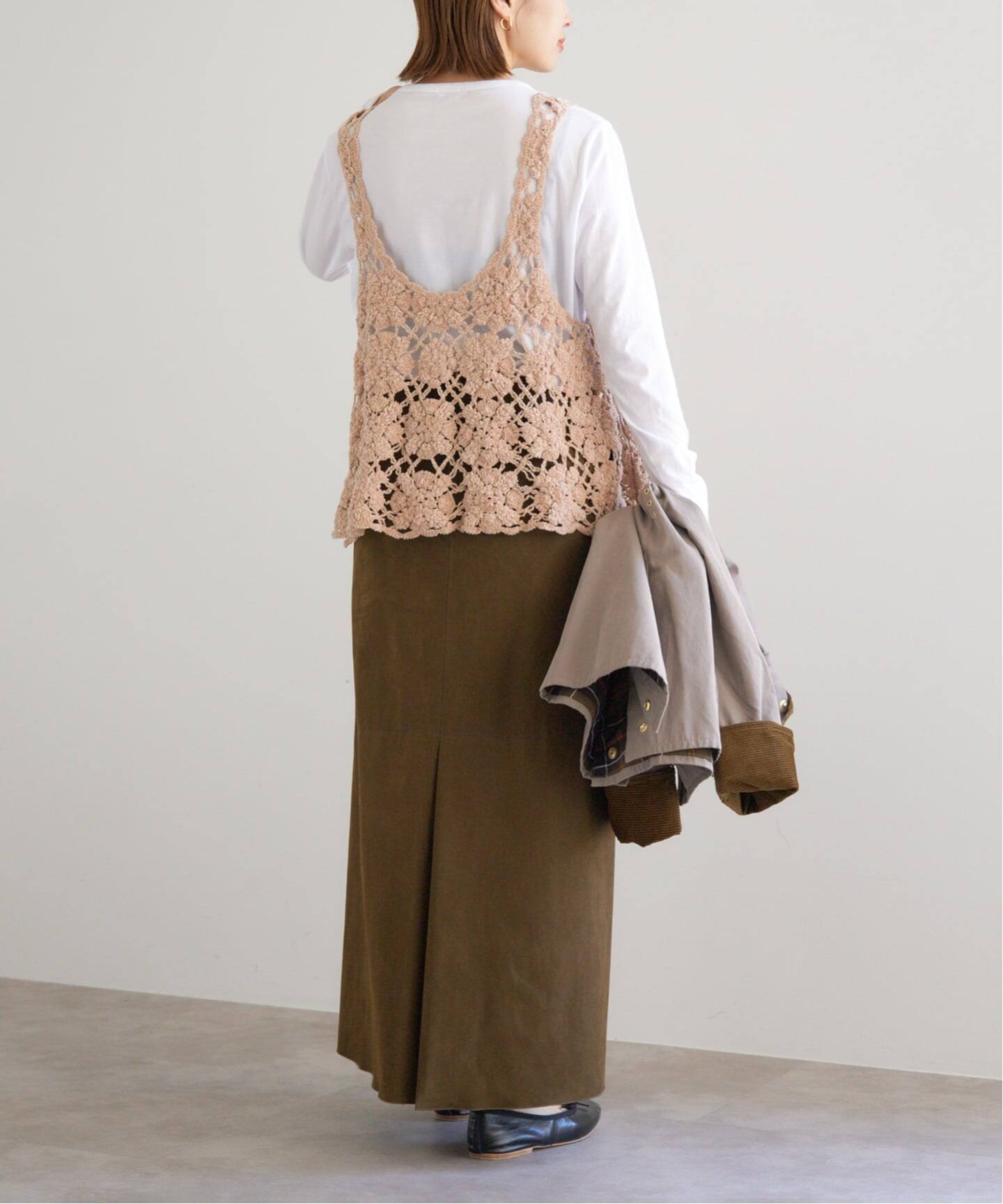 モールヤーンクロシェタンク（ニット／セーター）｜IENA（イエナ）の