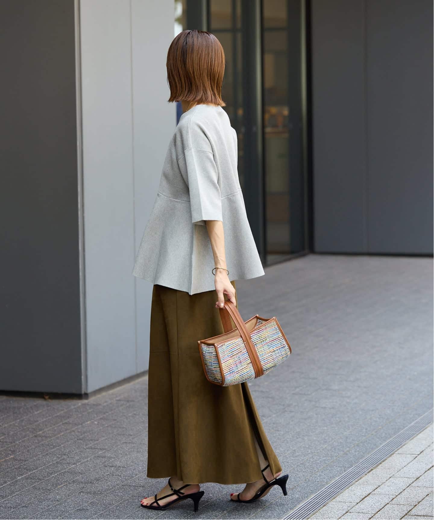 スムースペプラムプルオーバー（ニット／セーター）｜IENA（イエナ）の