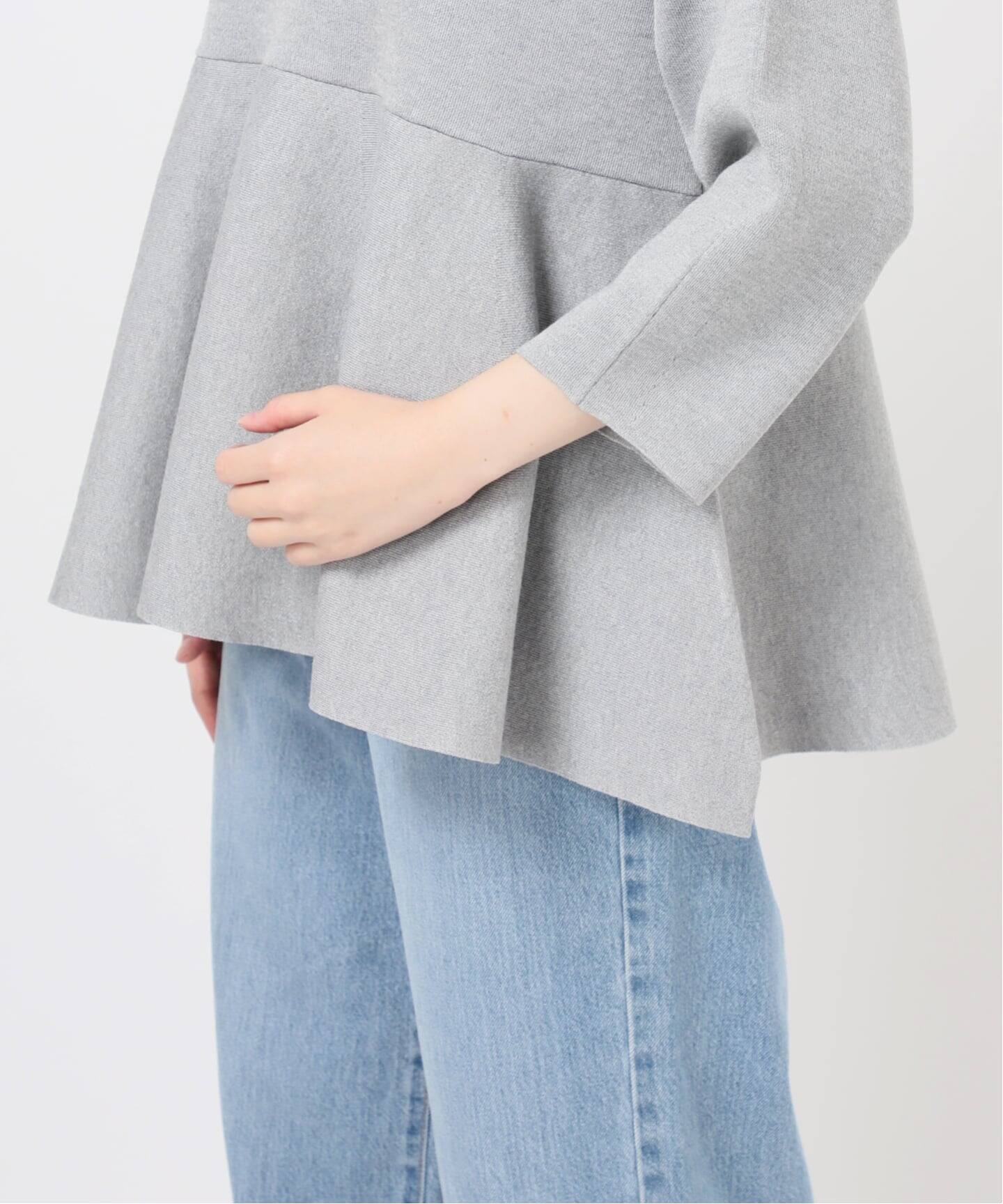 スムースペプラムプルオーバー（ニット／セーター）｜IENA（イエナ）の