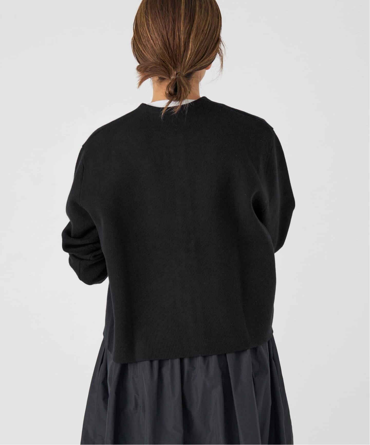 【2024】IENA　イエナ　ダブルフェイス スナップカーディガン 追加》ダブルフェイススナップカーディガン（カーディガン