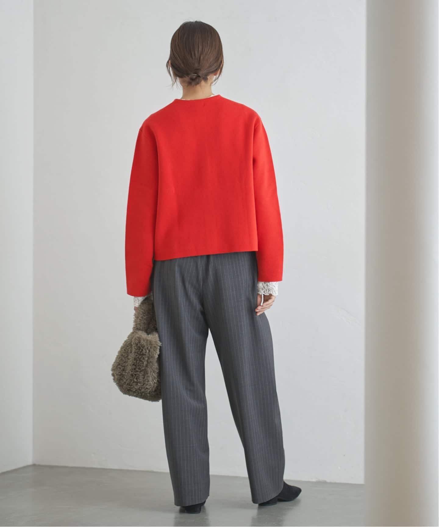 【2024】IENA　イエナ　ダブルフェイス スナップカーディガン IENA（イエナ） カーディガン 「追加」ダブルフェイススナップ