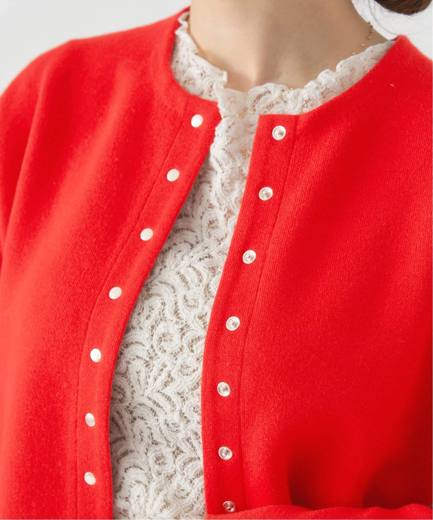 イエナ ダブルフェイススナップカーディガン2024 IENA｜《追加》ダブルフェイススナップカーディガン | Rakuten Fashion