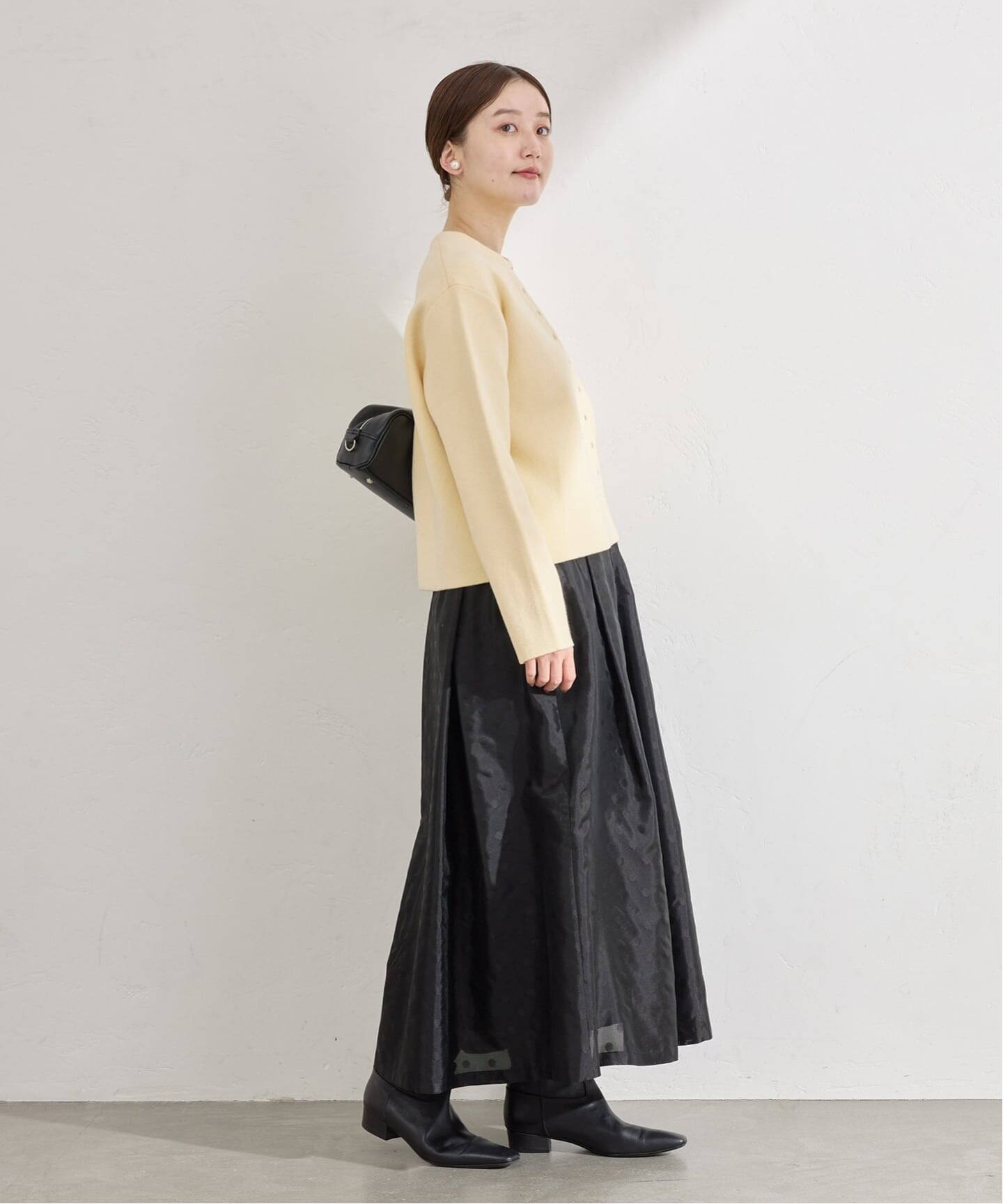 追加2》ダブルフェイススナップカーディガン（カーディガン）｜IENA