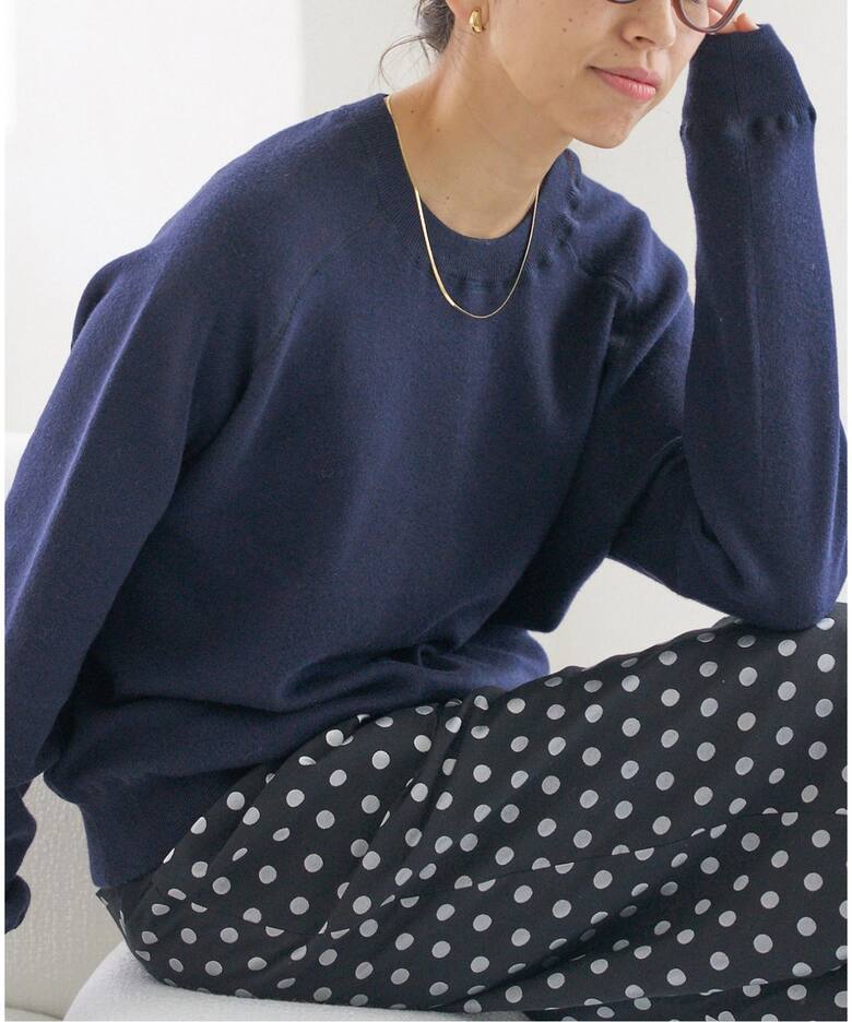 一部カラーWEB限定》スイビコットンプルオーバー（ニット／セーター 