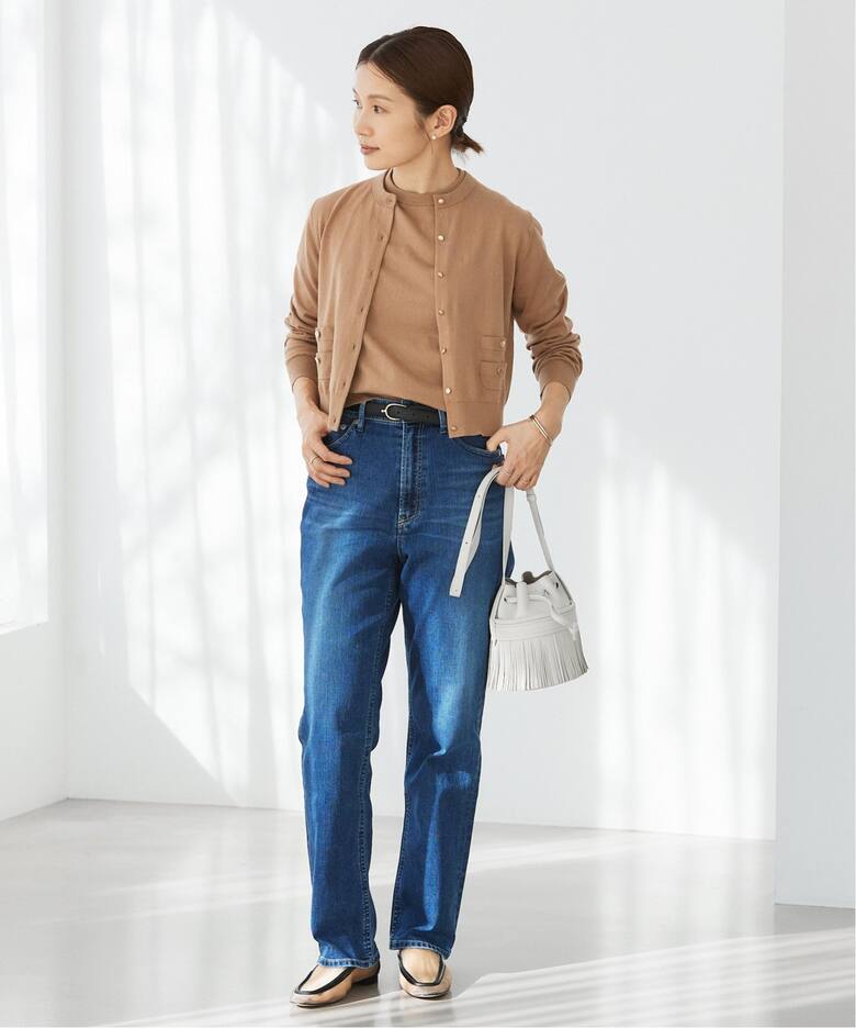 追加》PARIGI クルーネックカーディガン（カーディガン）｜IENA  