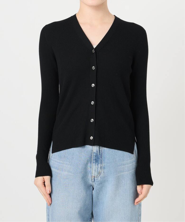 ECO SPLASH リブVネック カーディガン（カーディガン）｜IENA（イエナ  