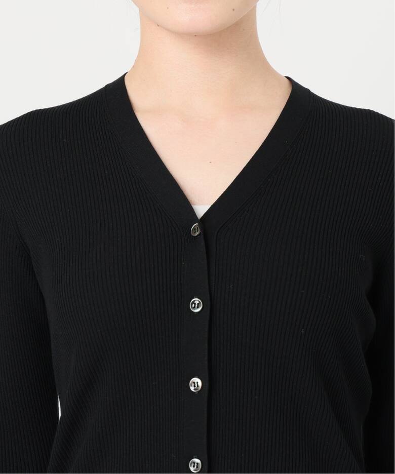 ECO SPLASH リブVネック カーディガン（カーディガン）｜IENA（イエナ  