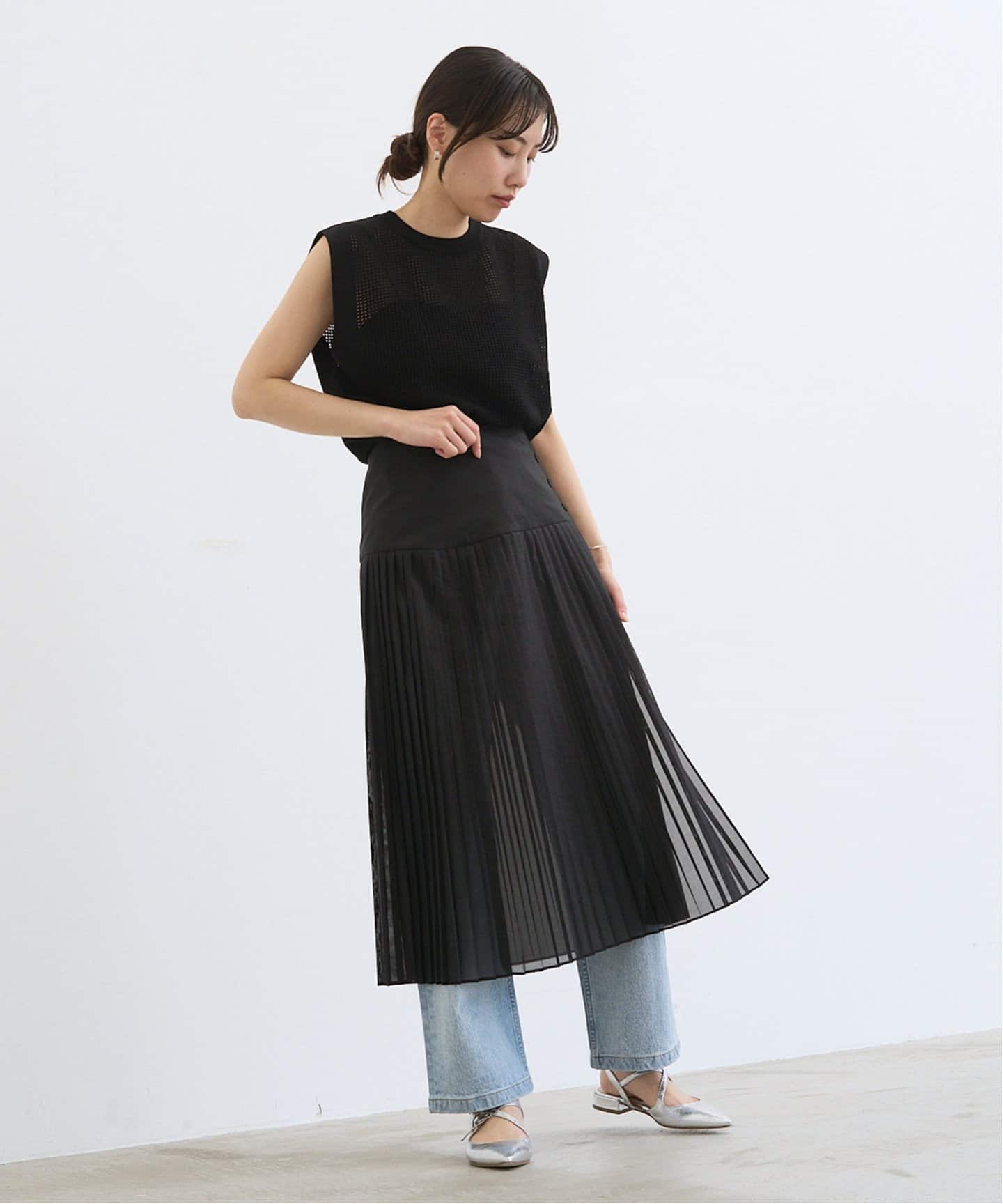 IENA イエナ　アイレットニットベスト【2024SS】 2024SS】 IENA アイレットニットベスト - メルカリ