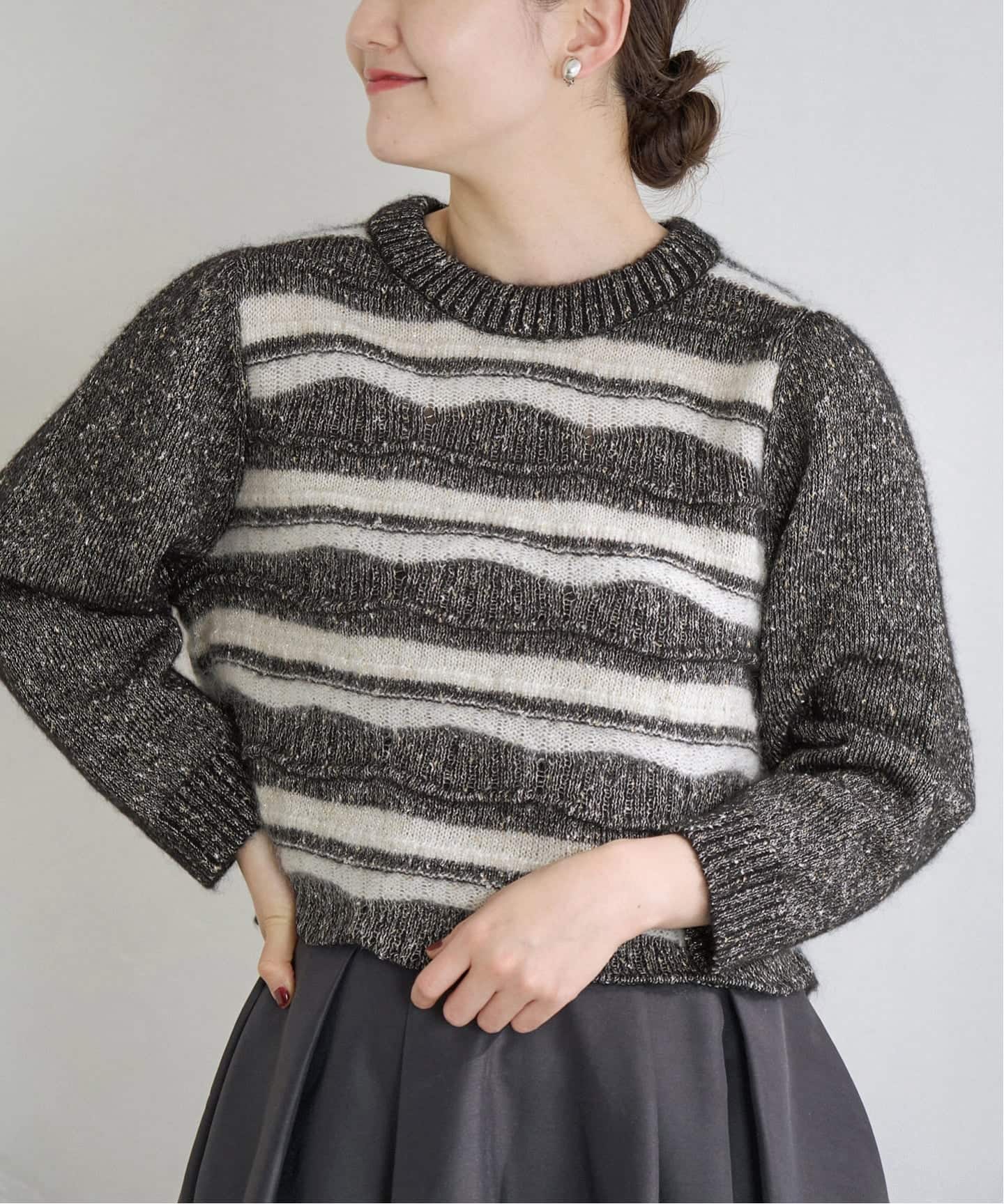 モヘヤMIXラメニット（ニット／セーター）｜IENA（イエナ）の通販