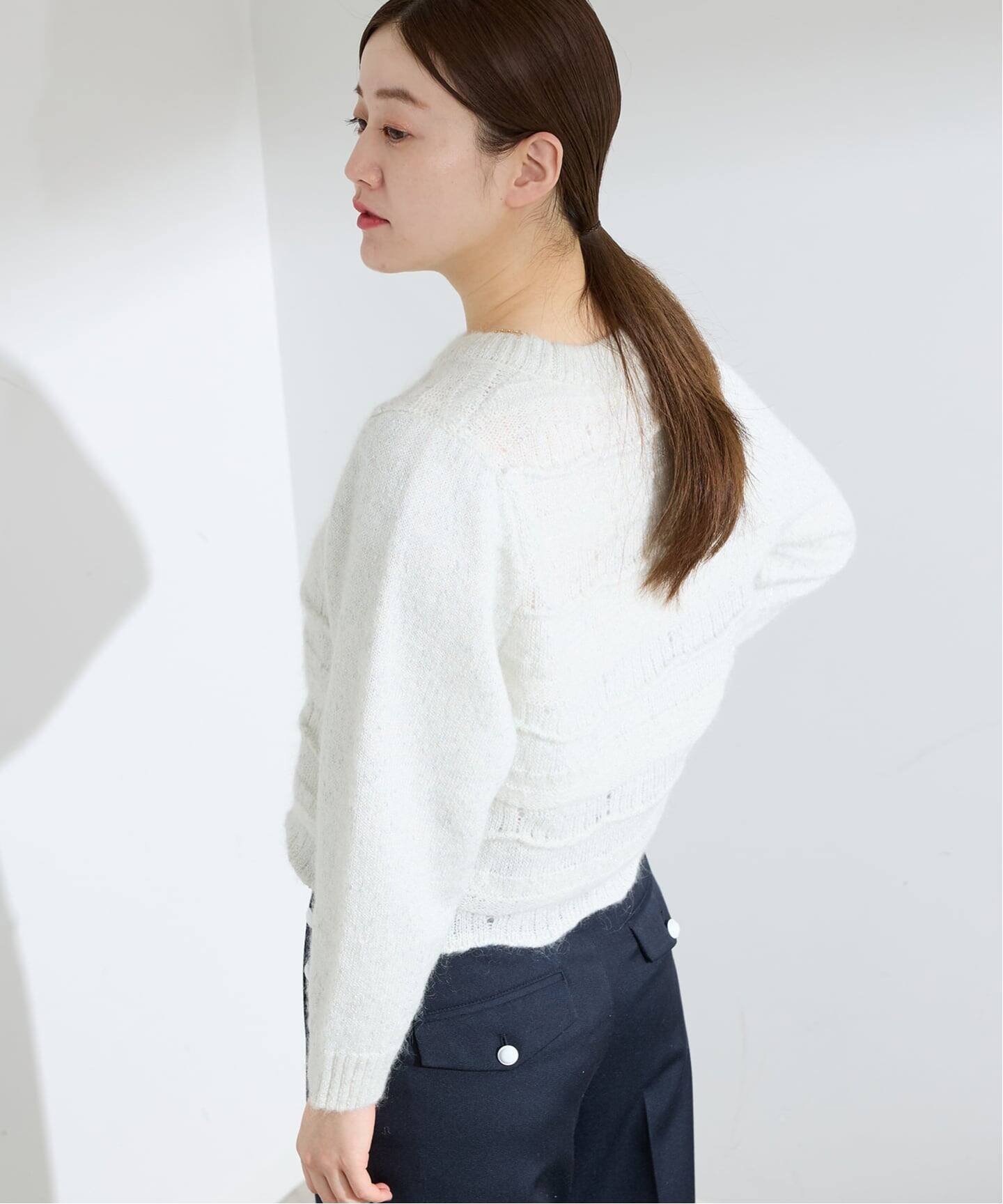 モヘヤMIXラメニット（ニット／セーター）｜IENA（イエナ）の通販