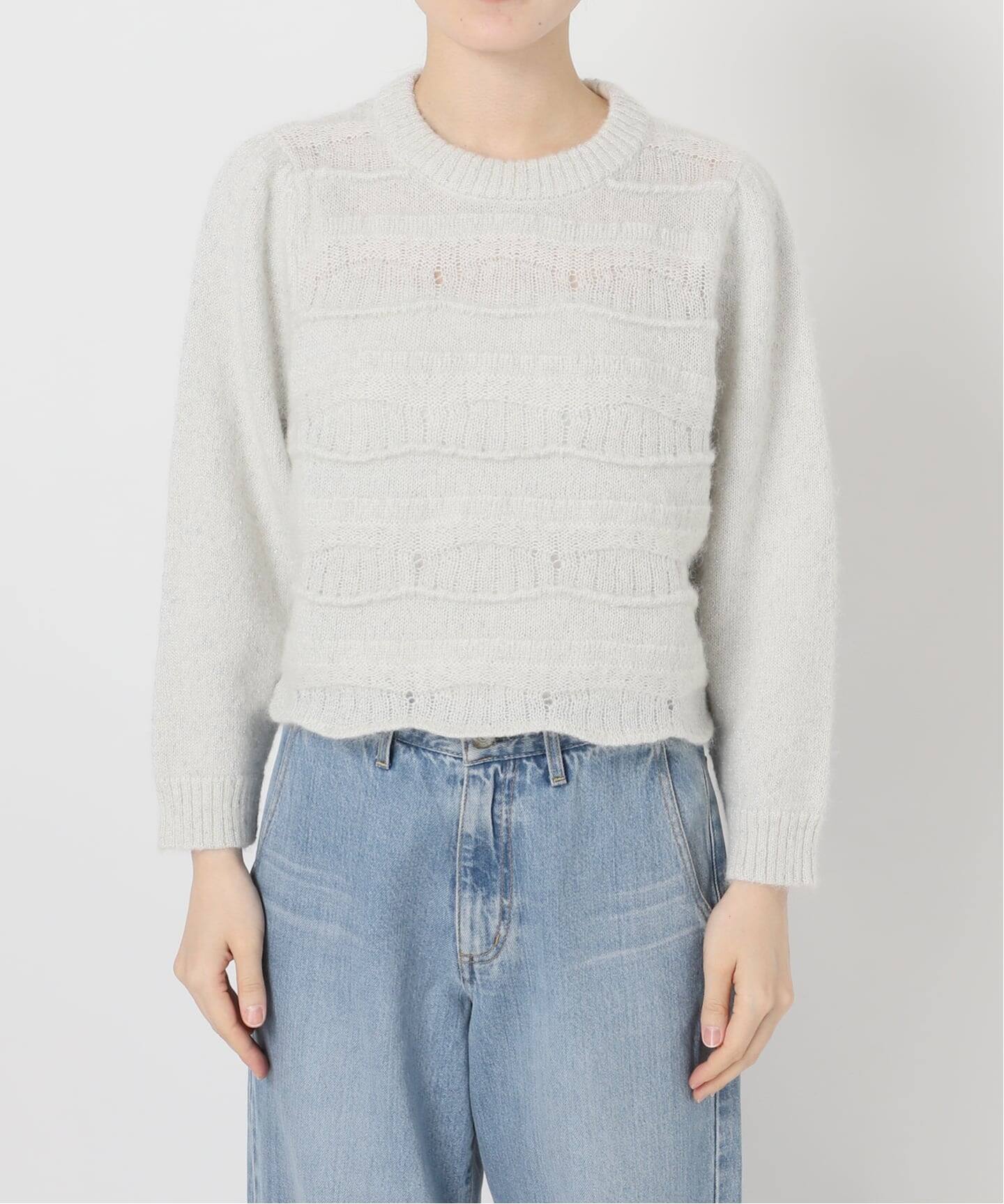 モヘヤMIXラメニット（ニット／セーター）｜IENA（イエナ）の通販